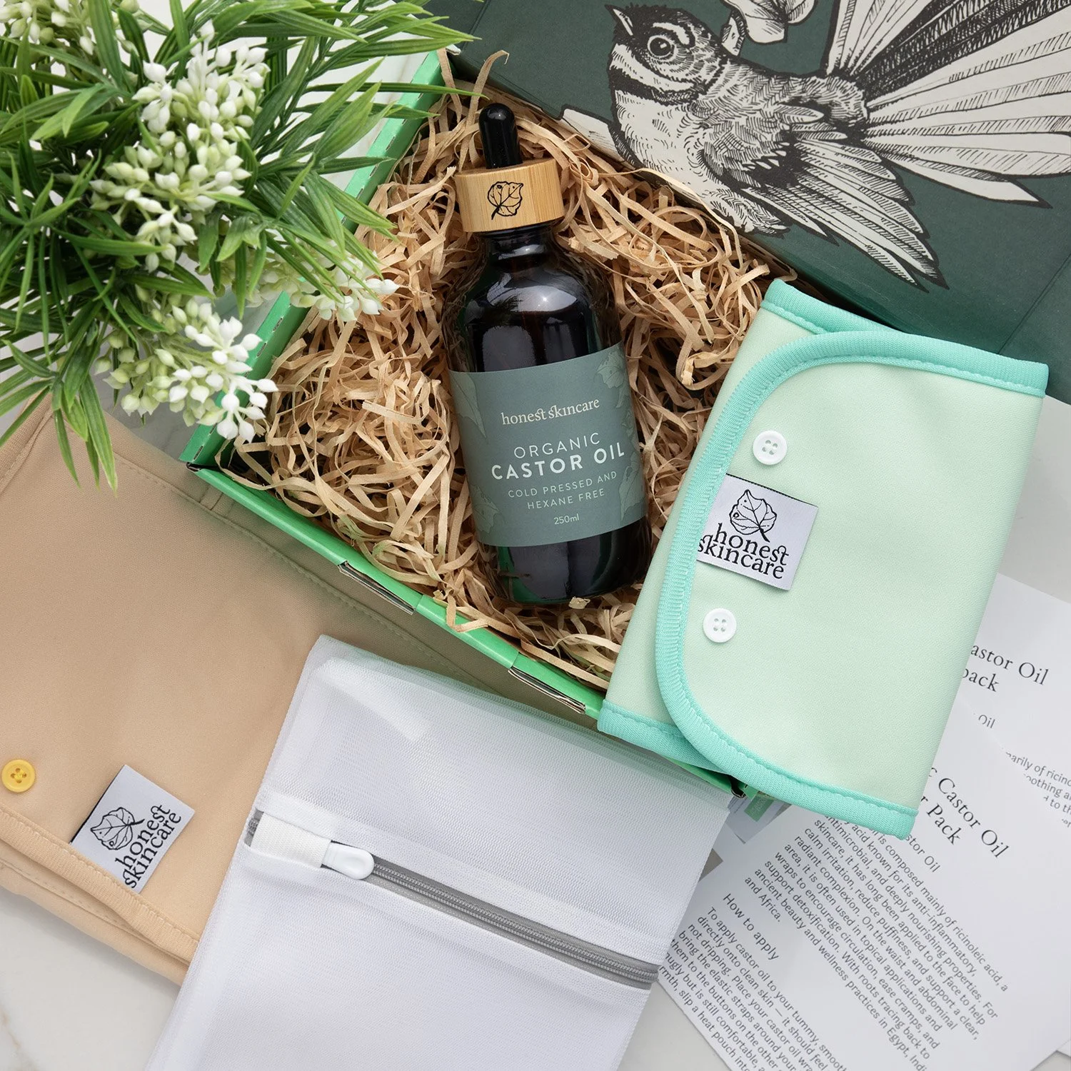 Organic Castor Oil Complete Starter Pack