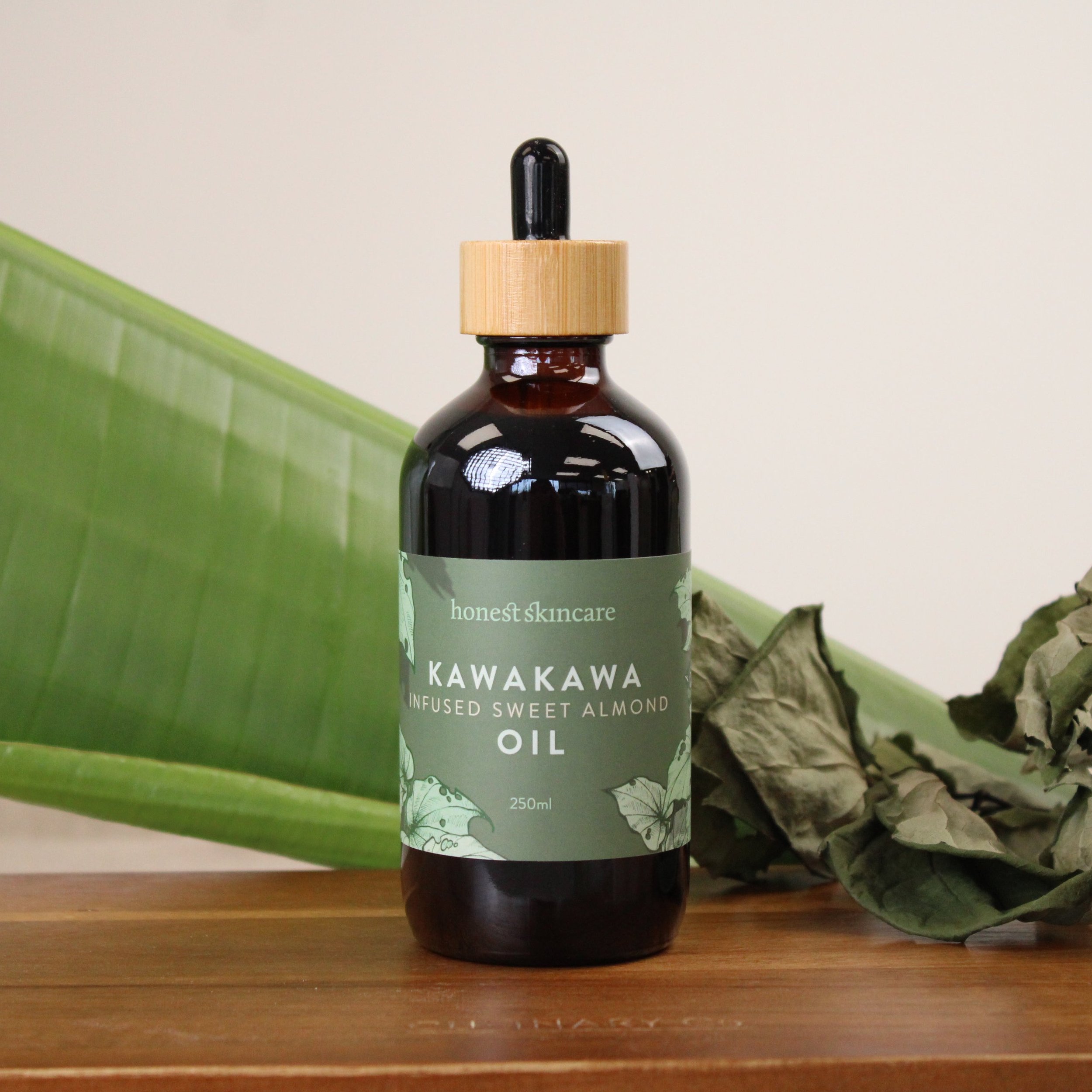 Sweet Almond Oil for Skin - Kawakawa Infused