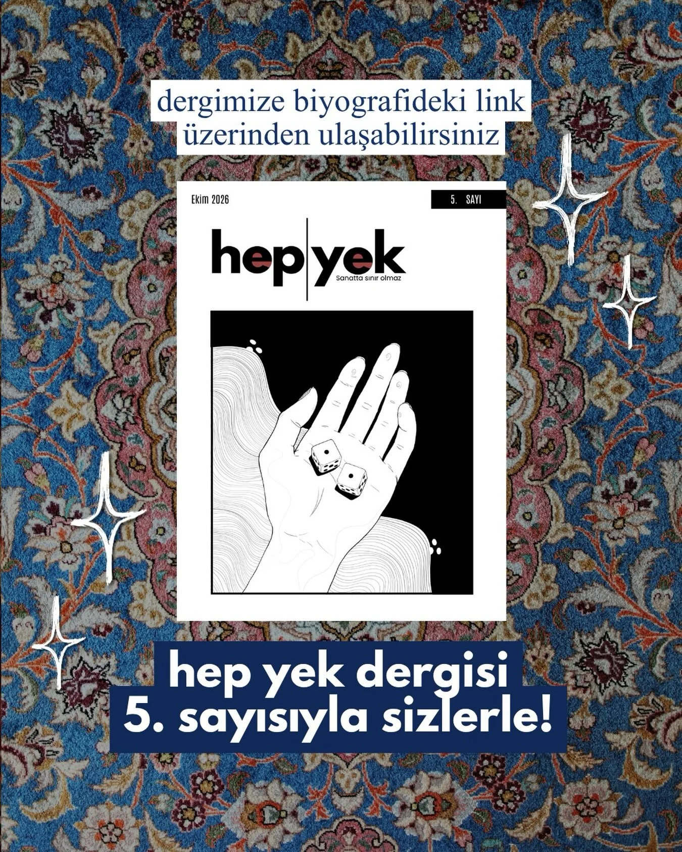 Beşinci sayımızla yayımdayız! 💙
#edebiyat #dergi #hepyek #trend #keșfet