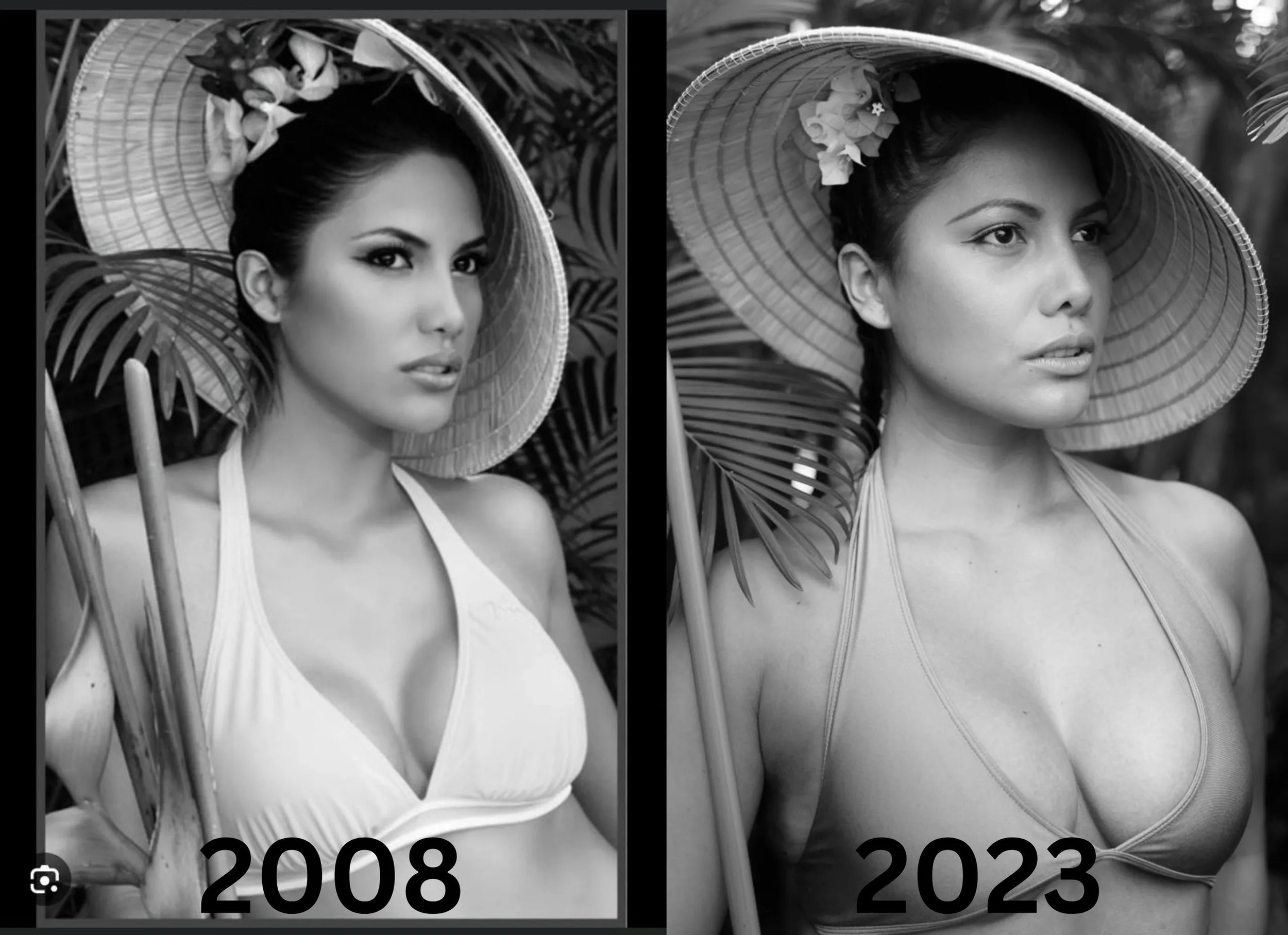 Retake of Thelma's 2008 Miss Universe swimwear shoot. 