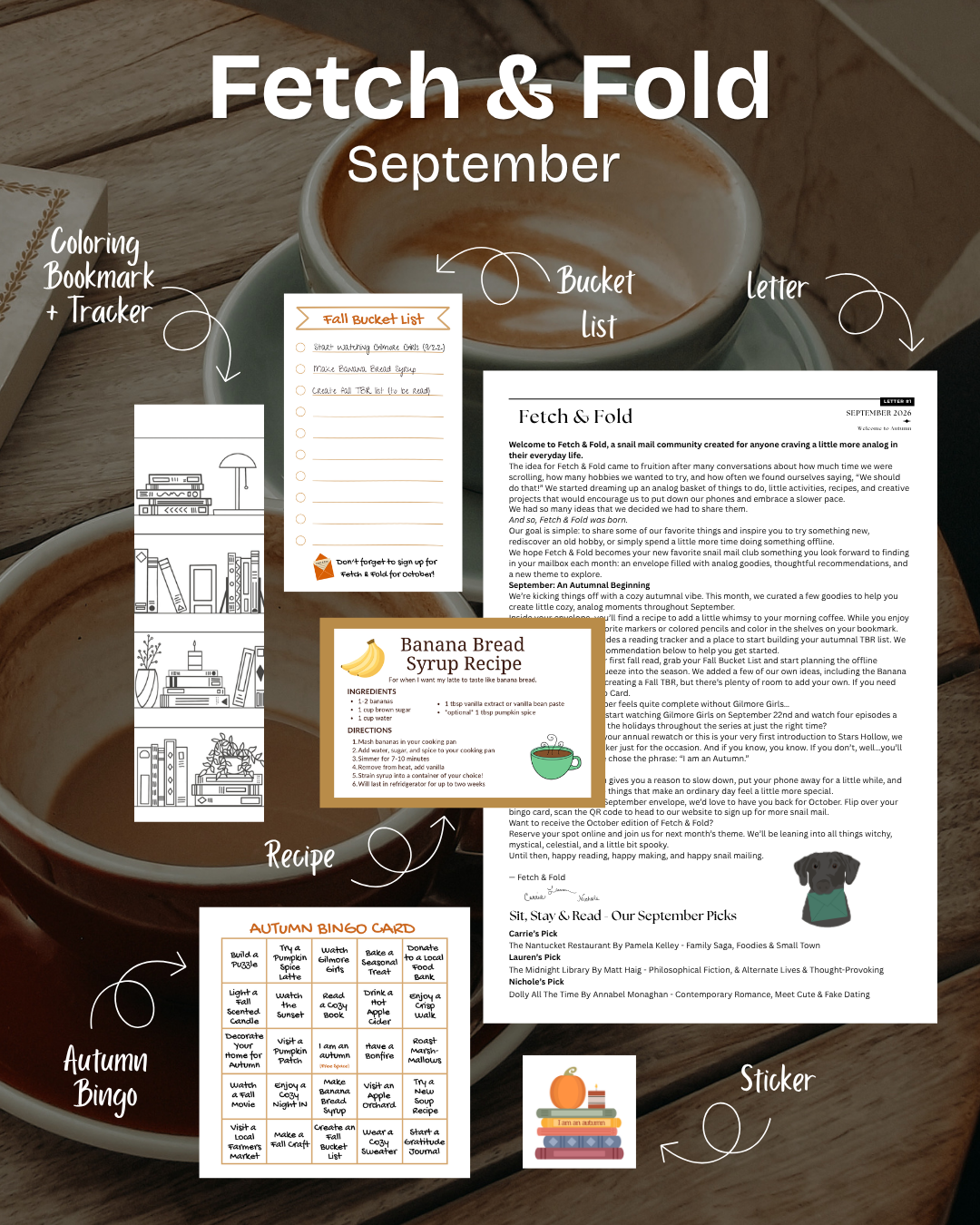 September '26 Edition - Fetch & Fold Mail Club