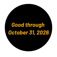 Good through October 31, 2026