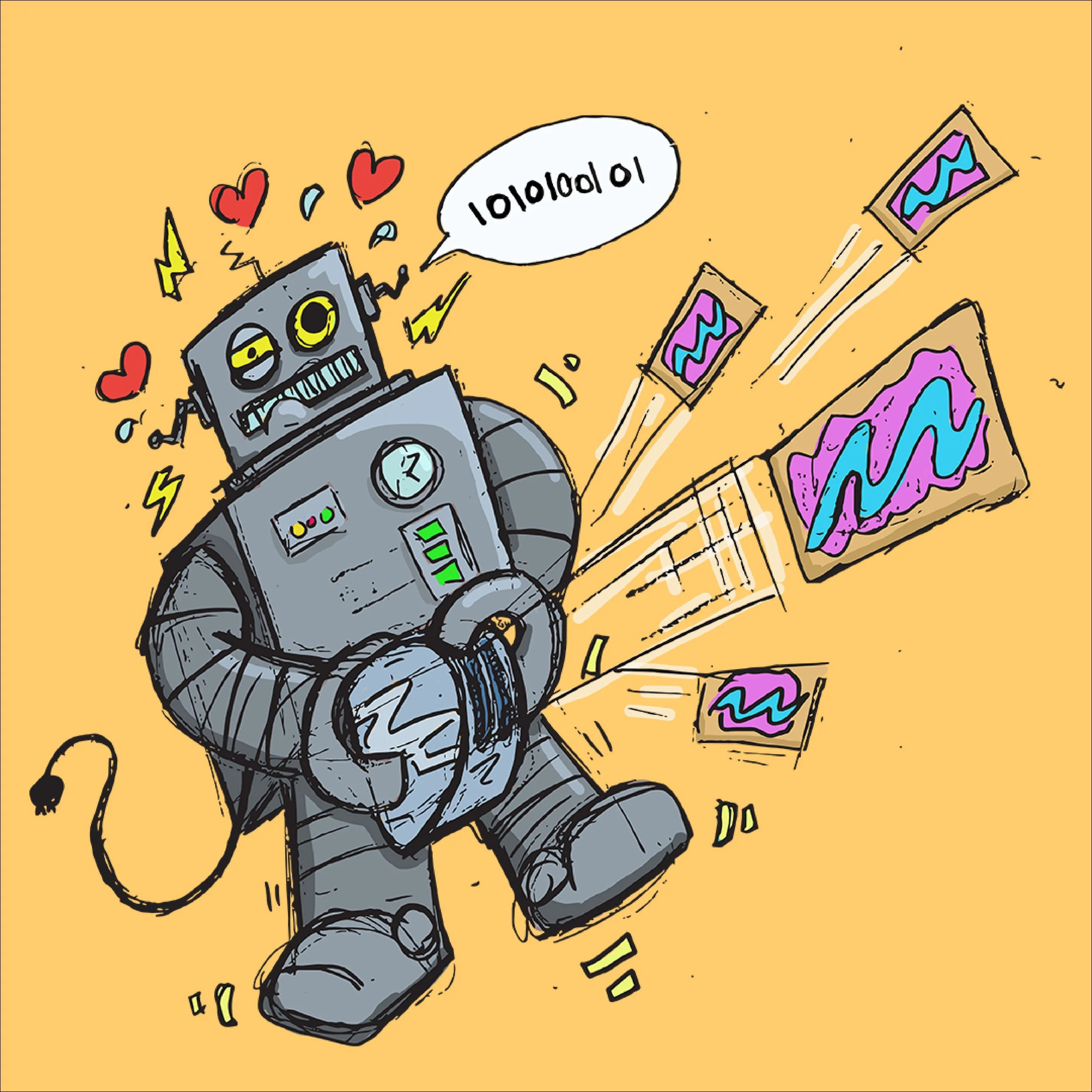 Toaster Robot Shirt