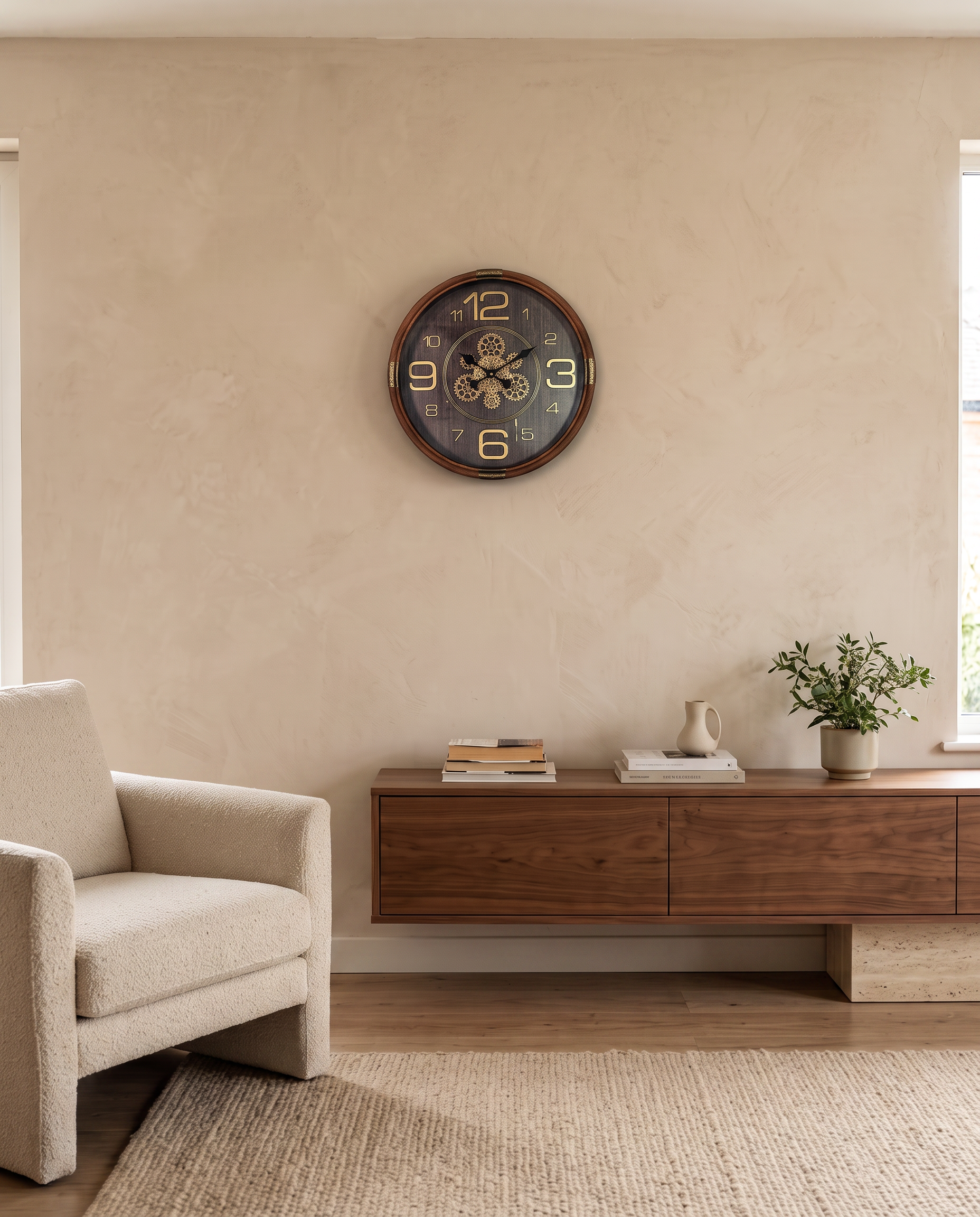 Firefly - Use the first uploaded image as the exact product reference. Place this exact clock na.png