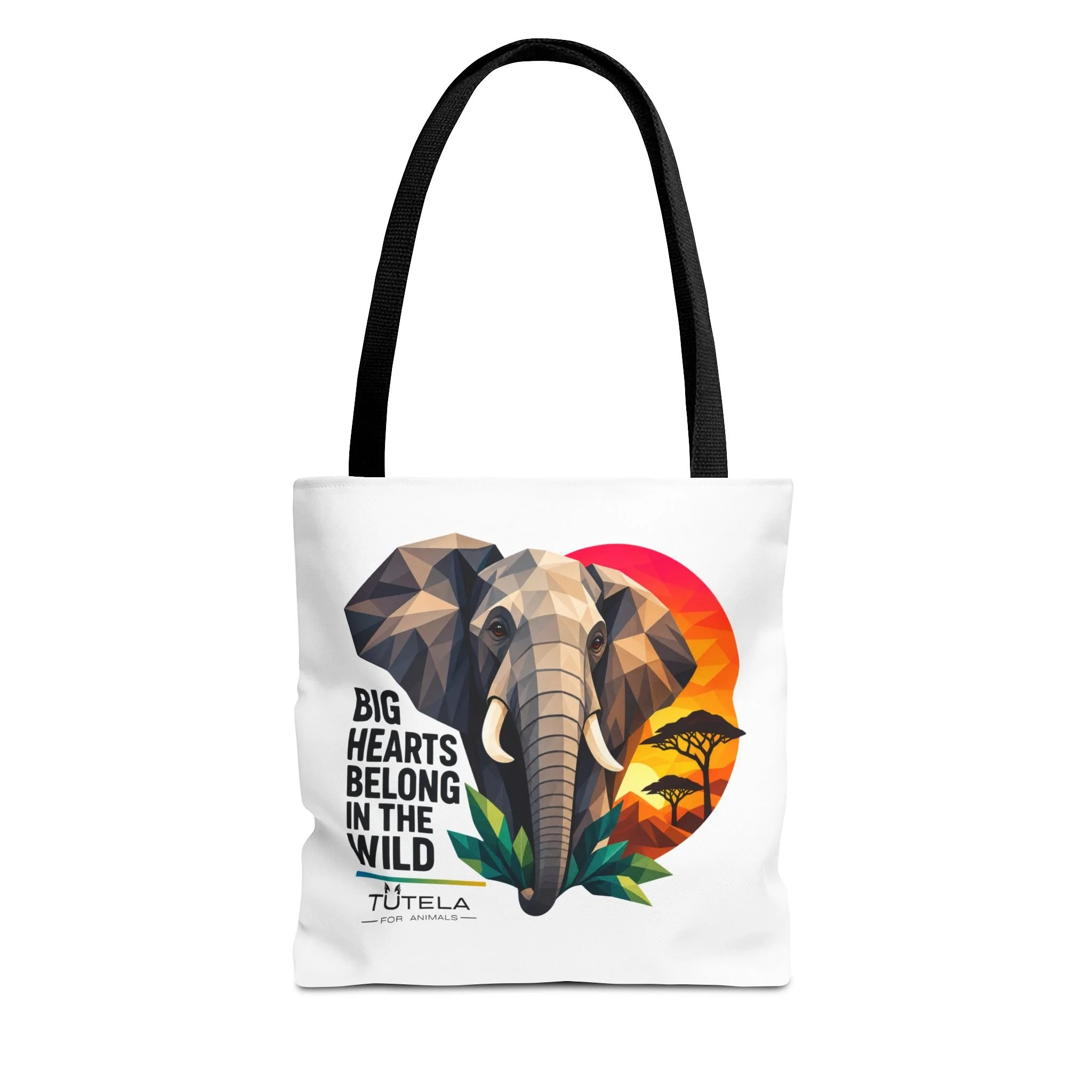 Elephant - Wildlife Rescue Tote Bag: Tutela — 