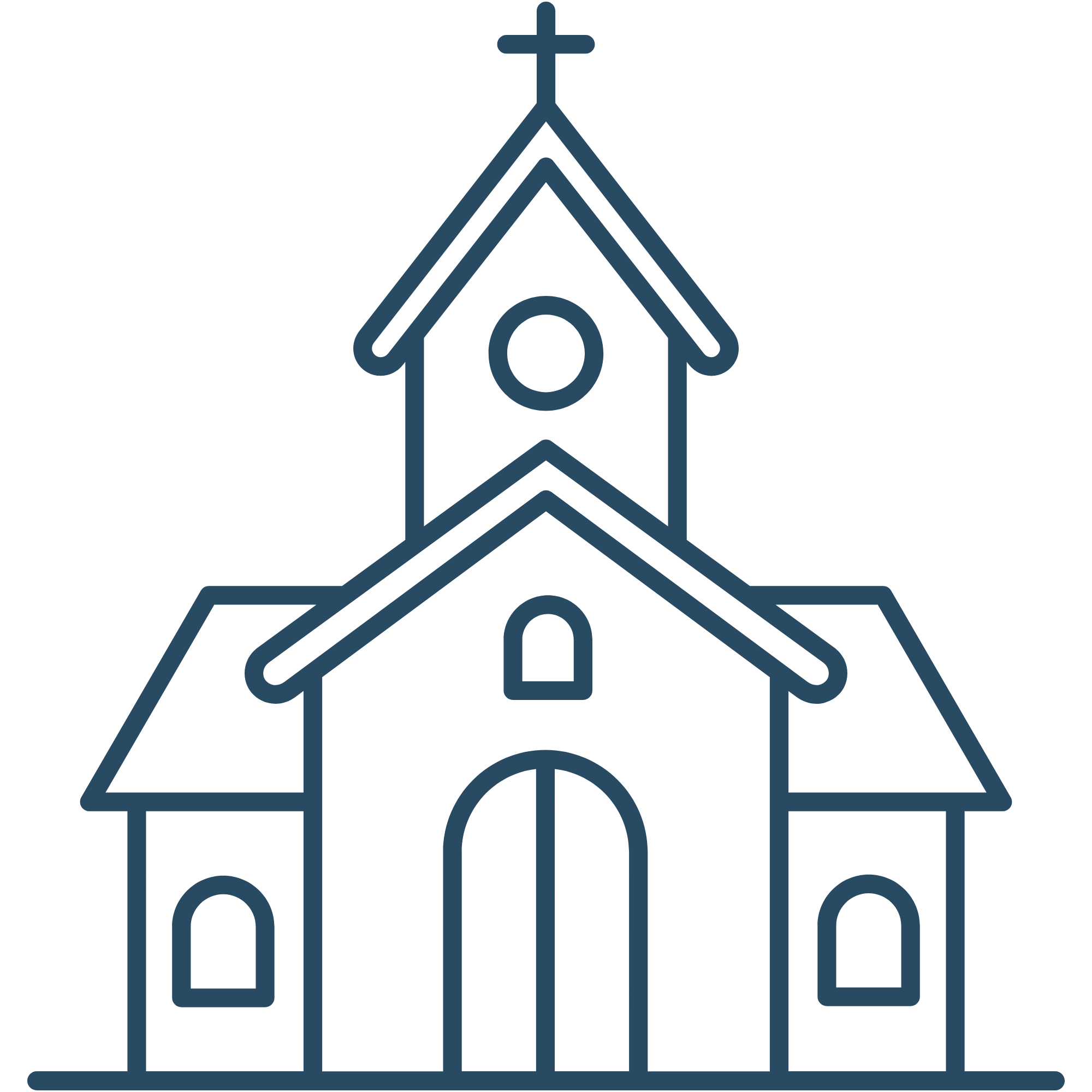 Decorative icon (church)