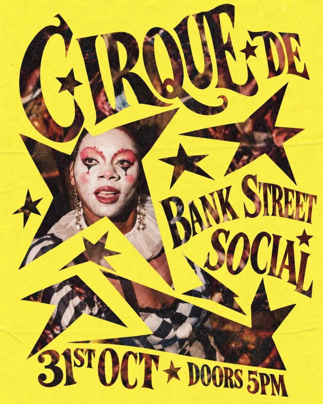If you didn&rsquo;t already know, we LOVE Halloween here. 

And you know we&rsquo;re never going to let it pass without making a thing of it.

Introducing CIRQUE DE BANK STREET SOCIAL.  A slightly fancier way of saying the circus is coming to Bank St