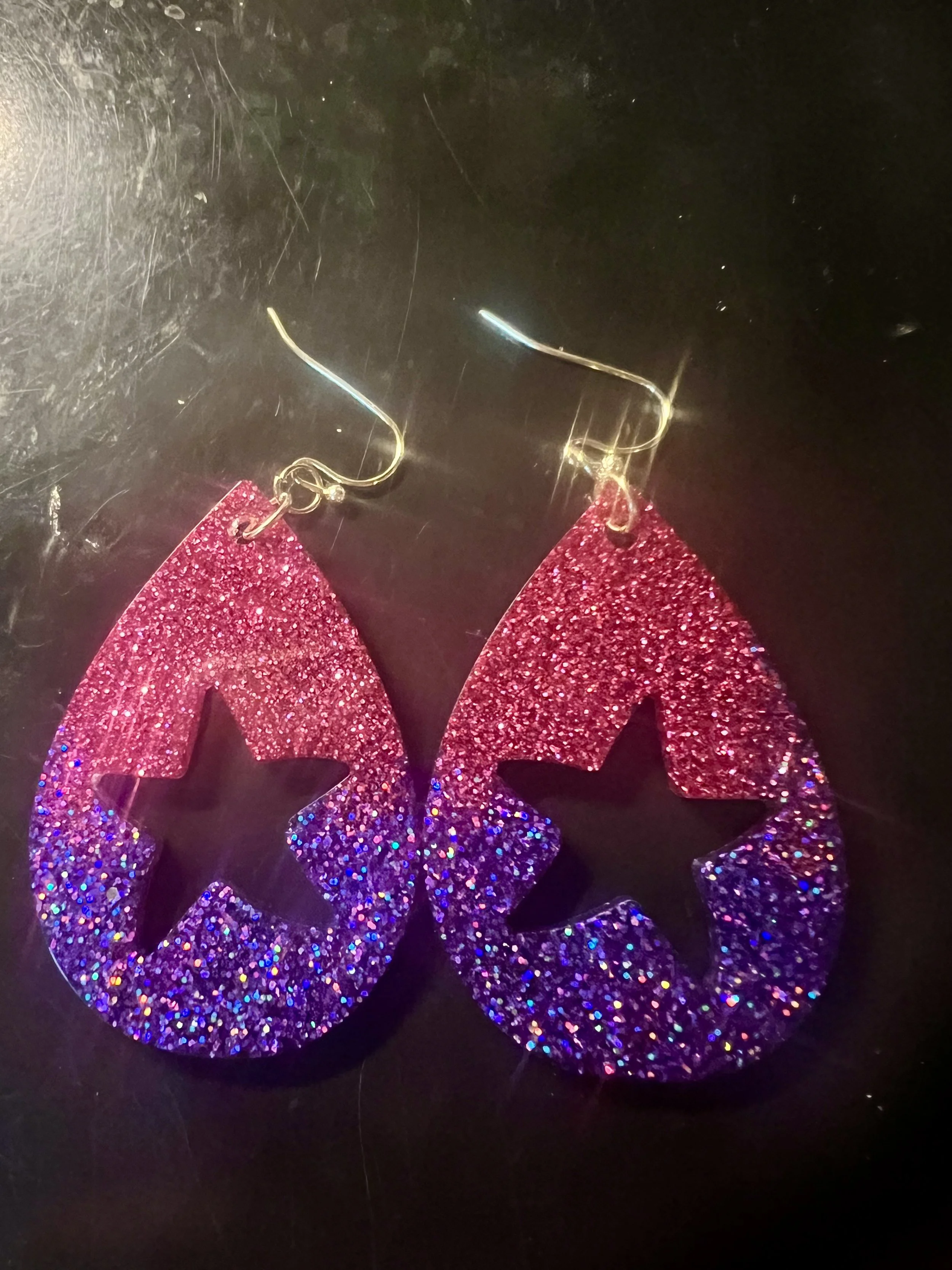 Teardrop Starfish Earrings