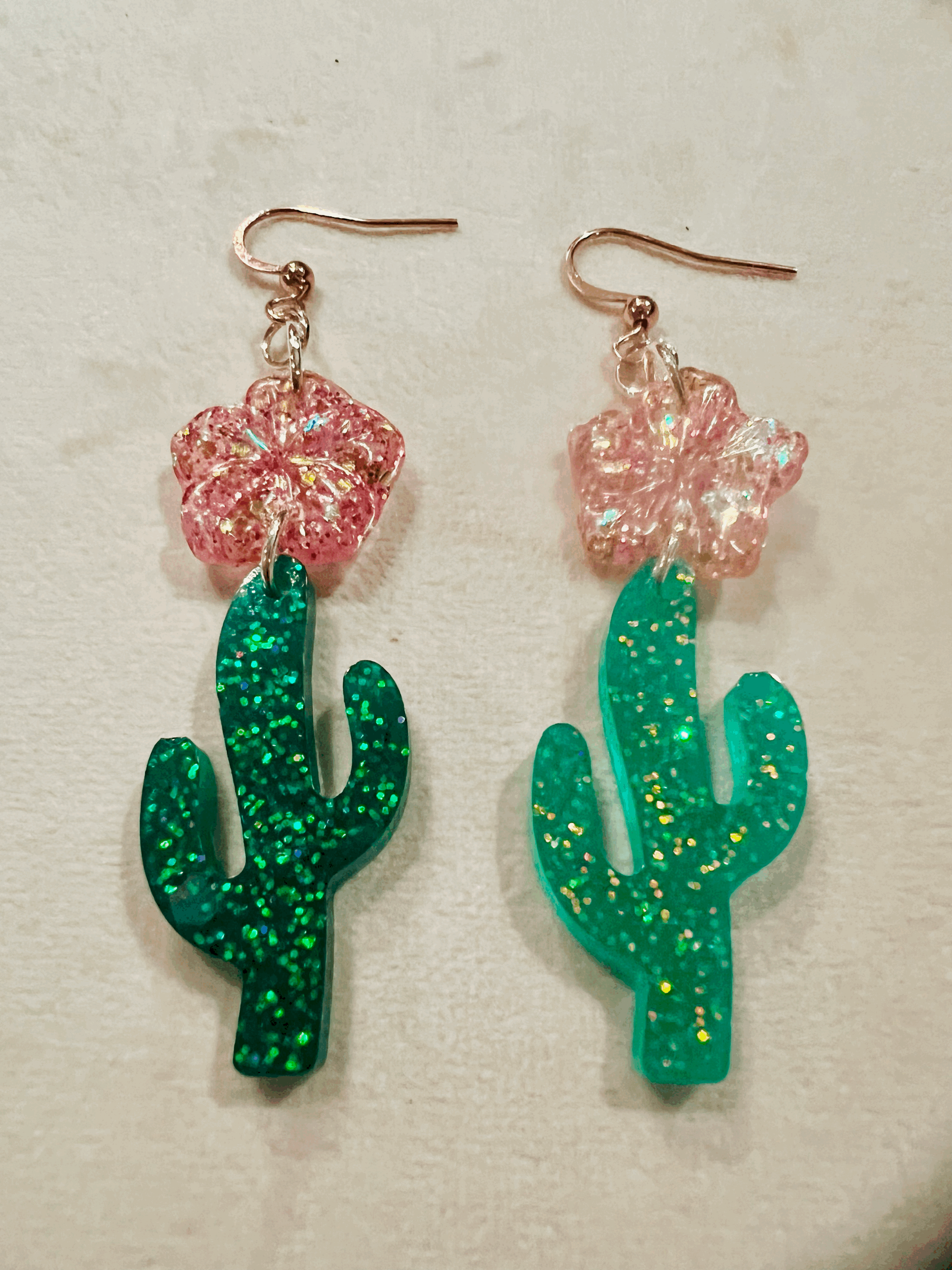 Cactus Flower Earrings