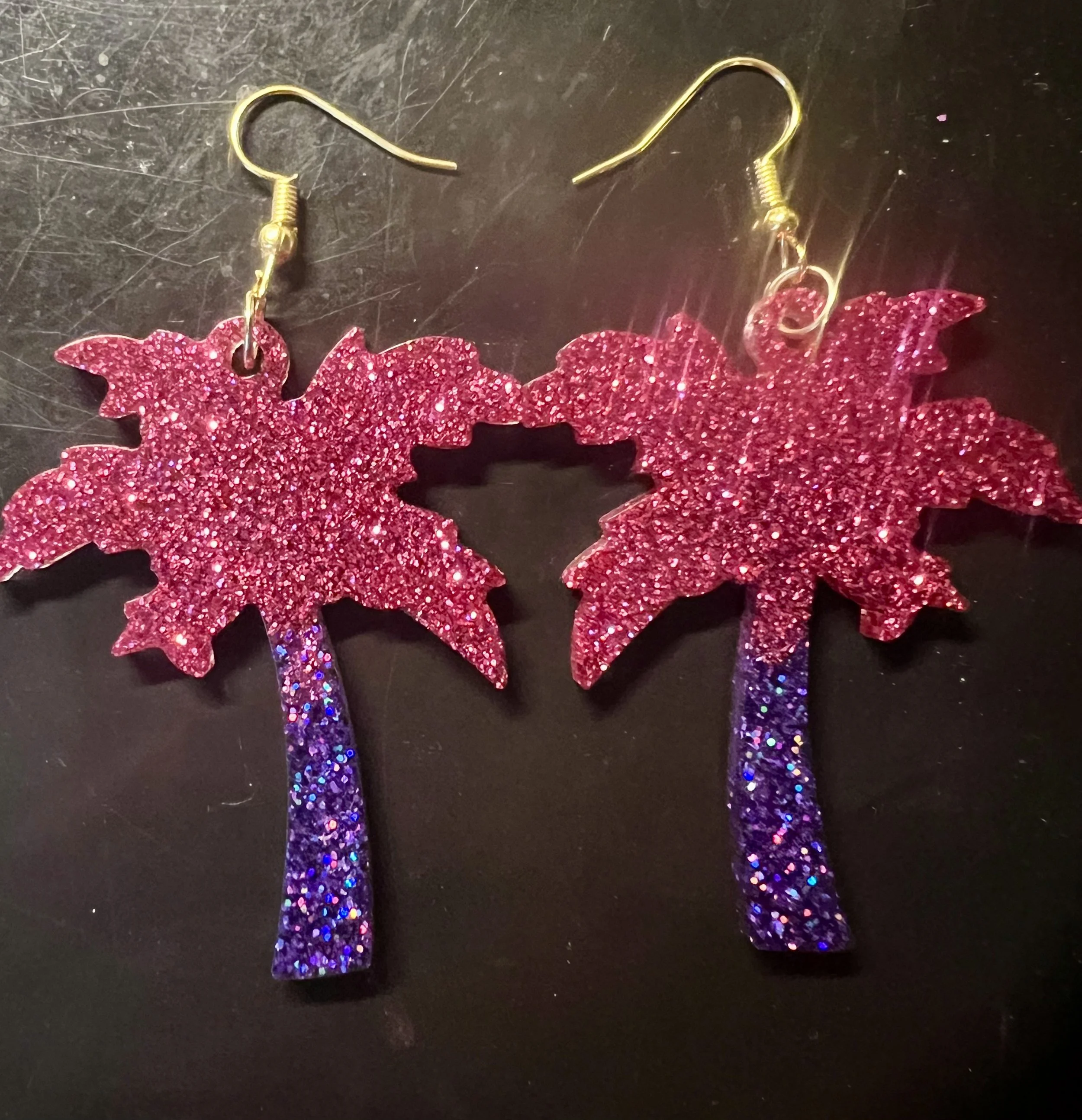 Palm Tree Earrings
