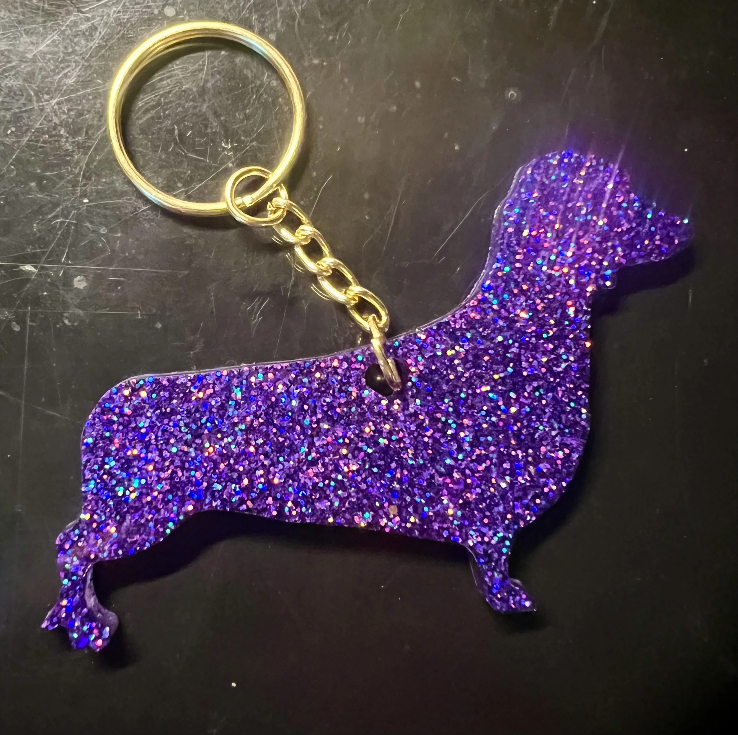 Dachshund Keychain