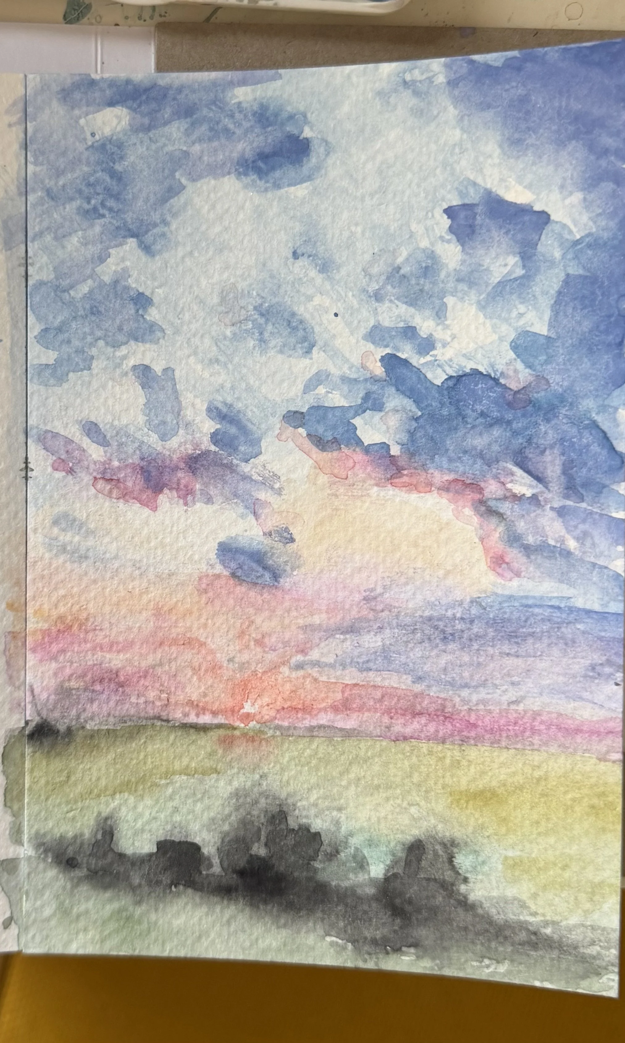 Watercolor painting