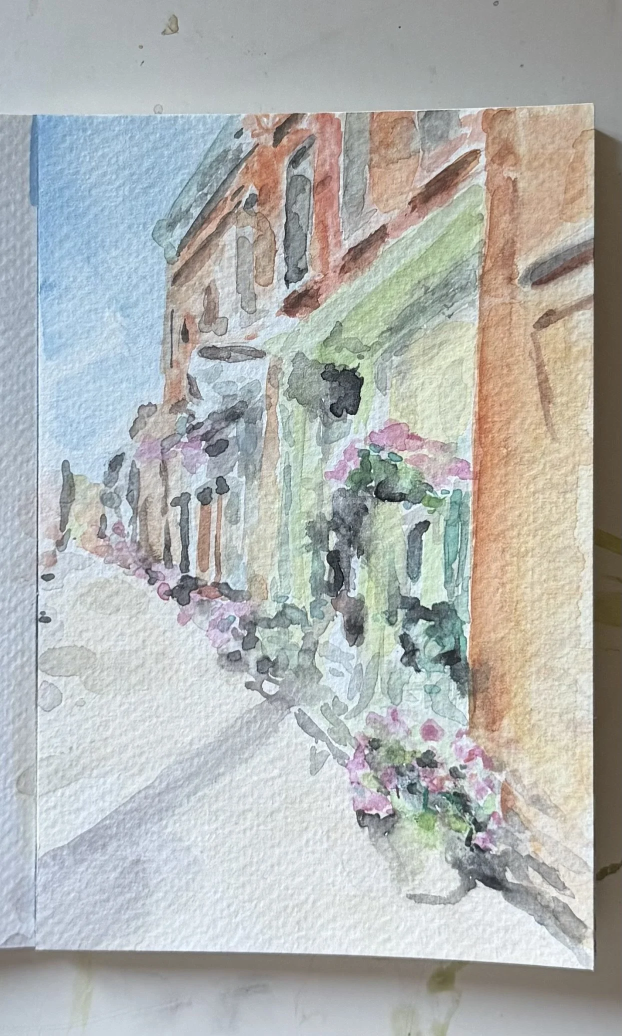 Watercolor painting
