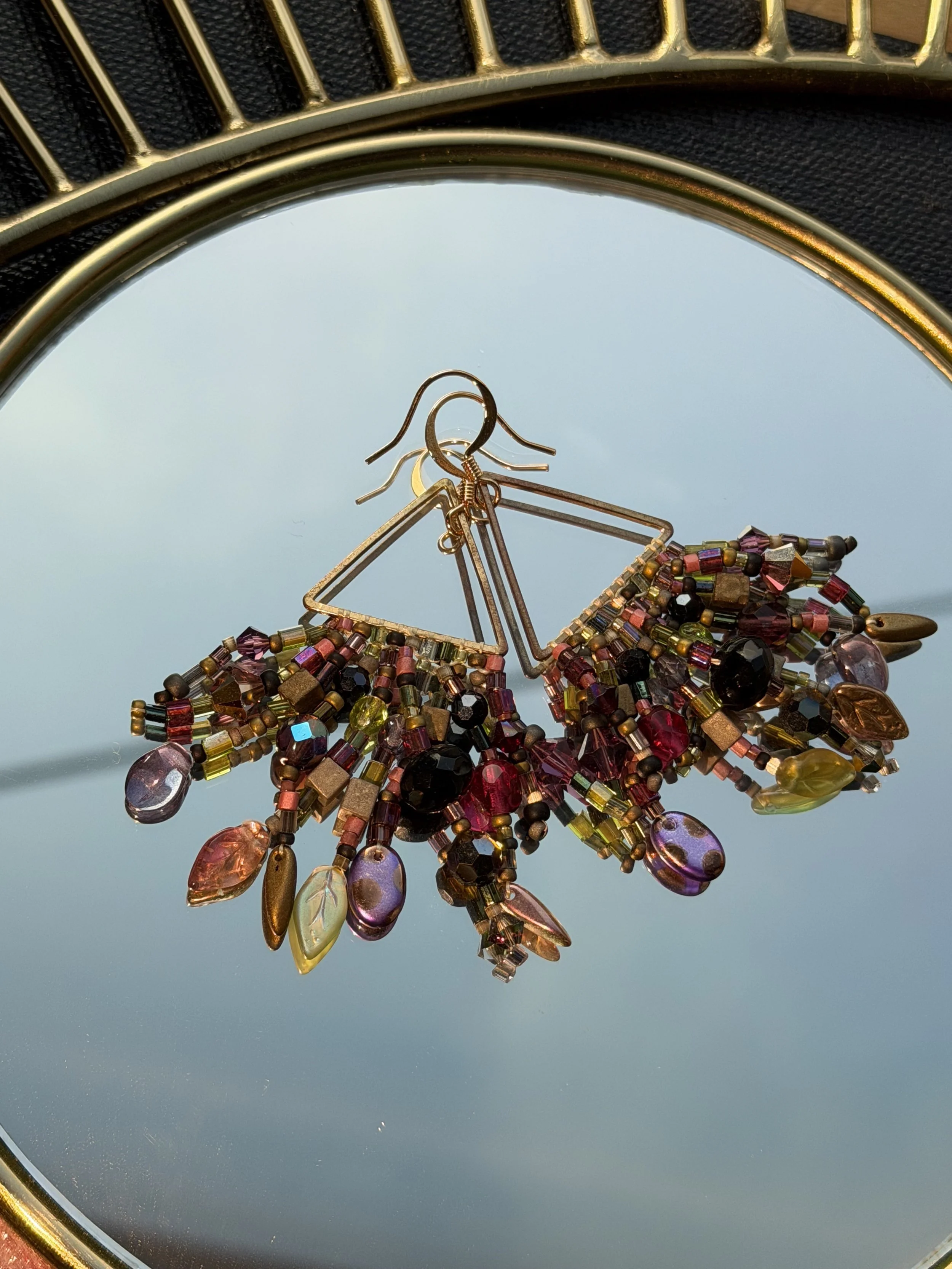 beaded earrings