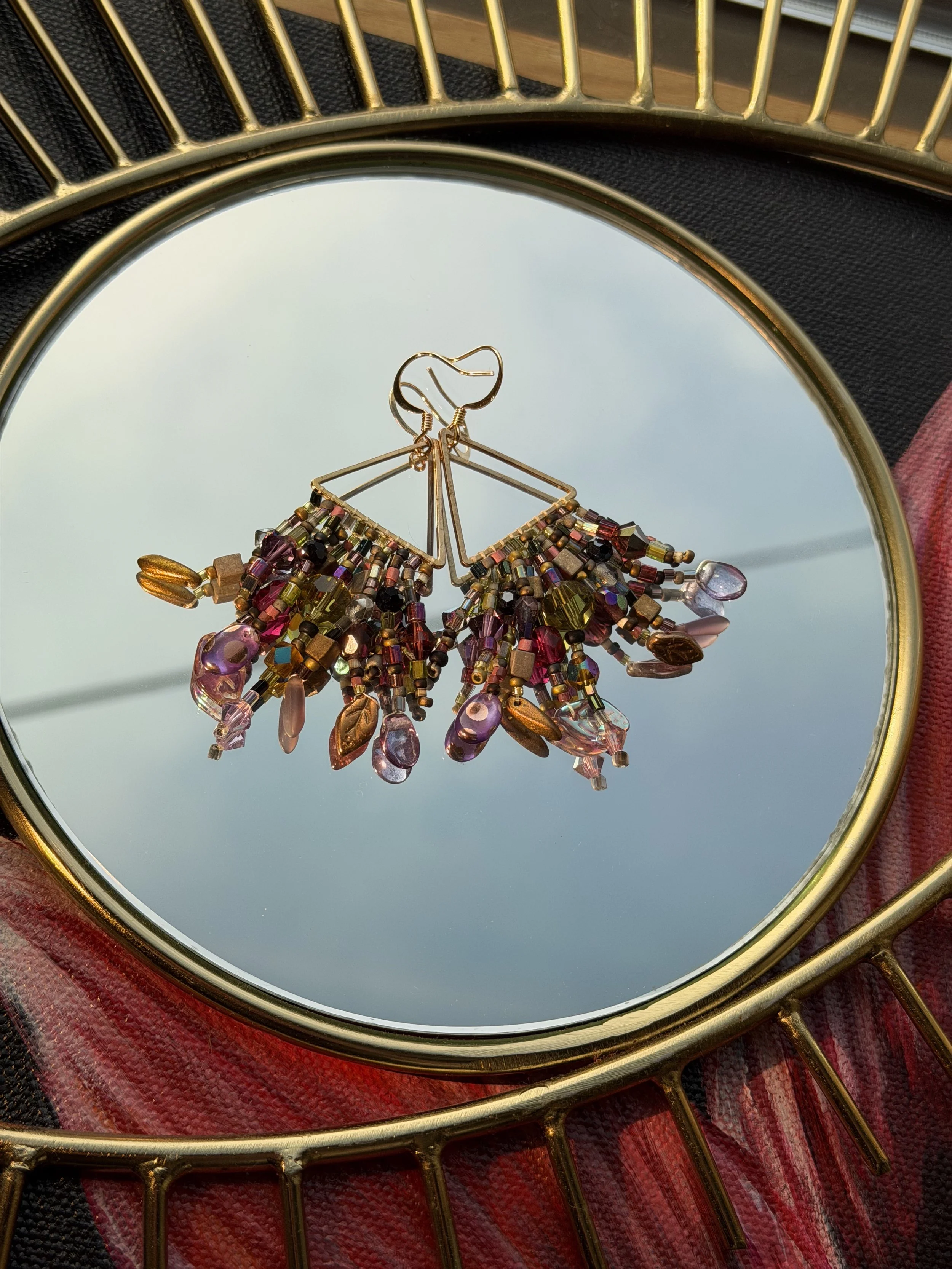 beaded earrings