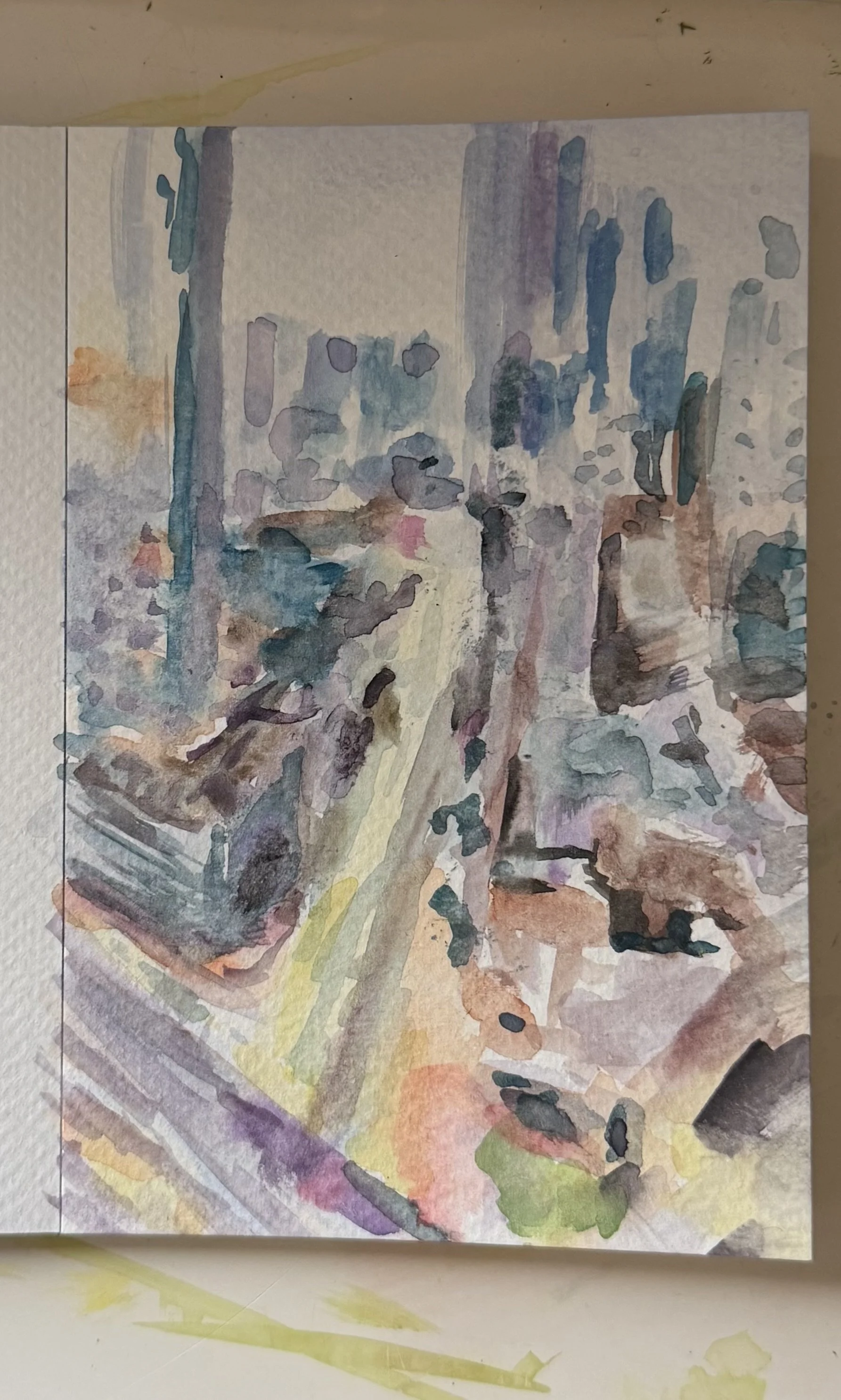 Watercolor painting