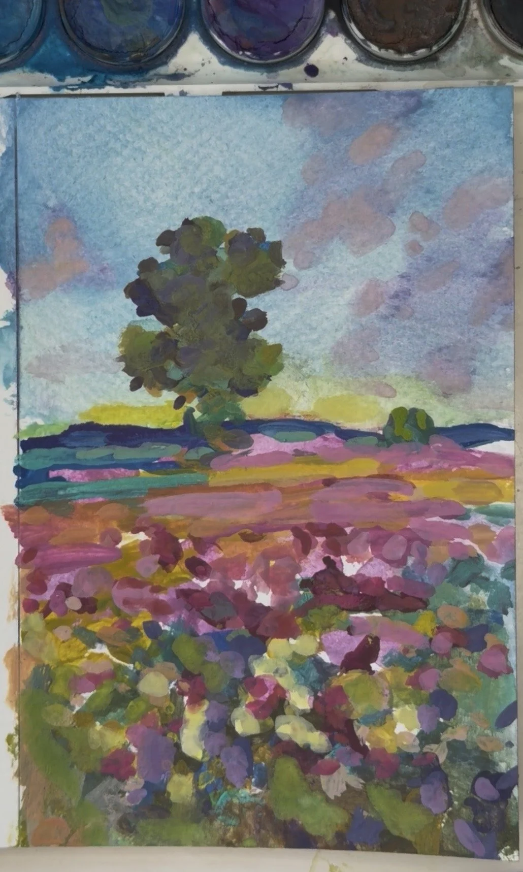 watercolor painting