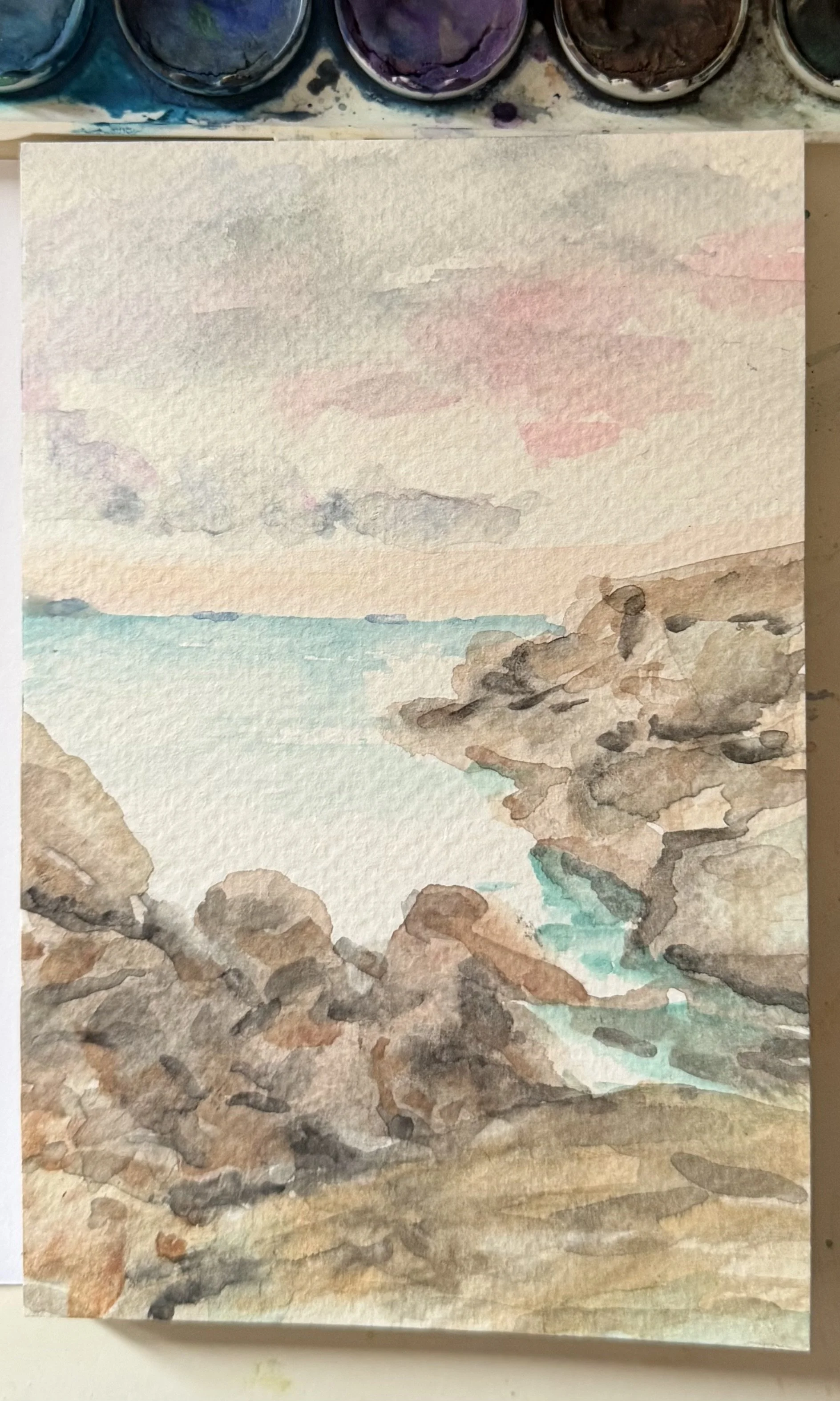 Watercolor painting