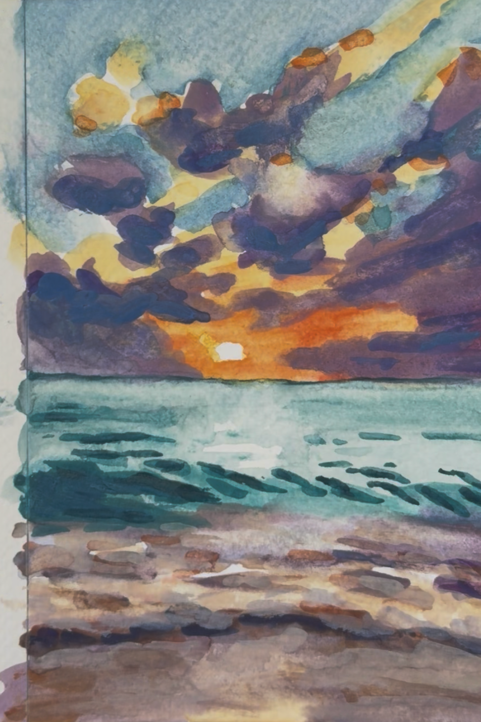 Watercolor paintings