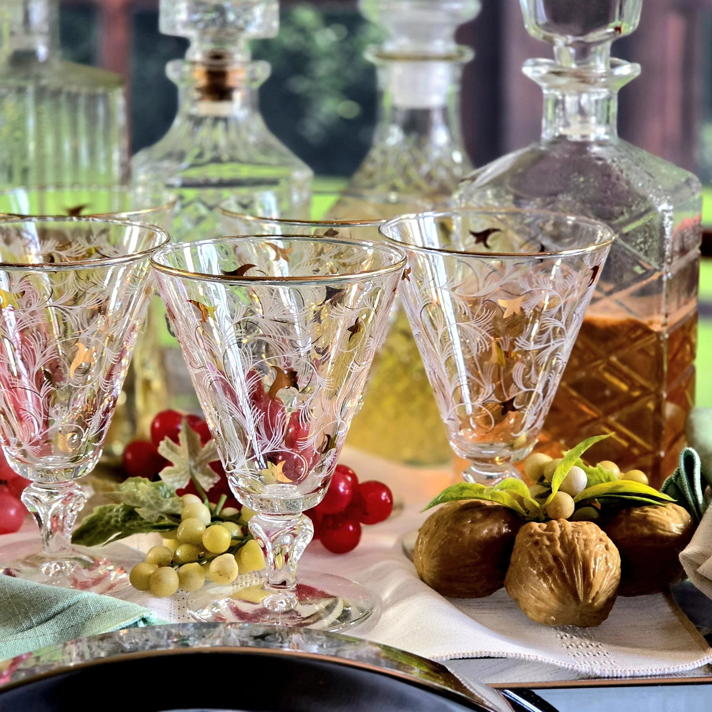 vintage gold glasses