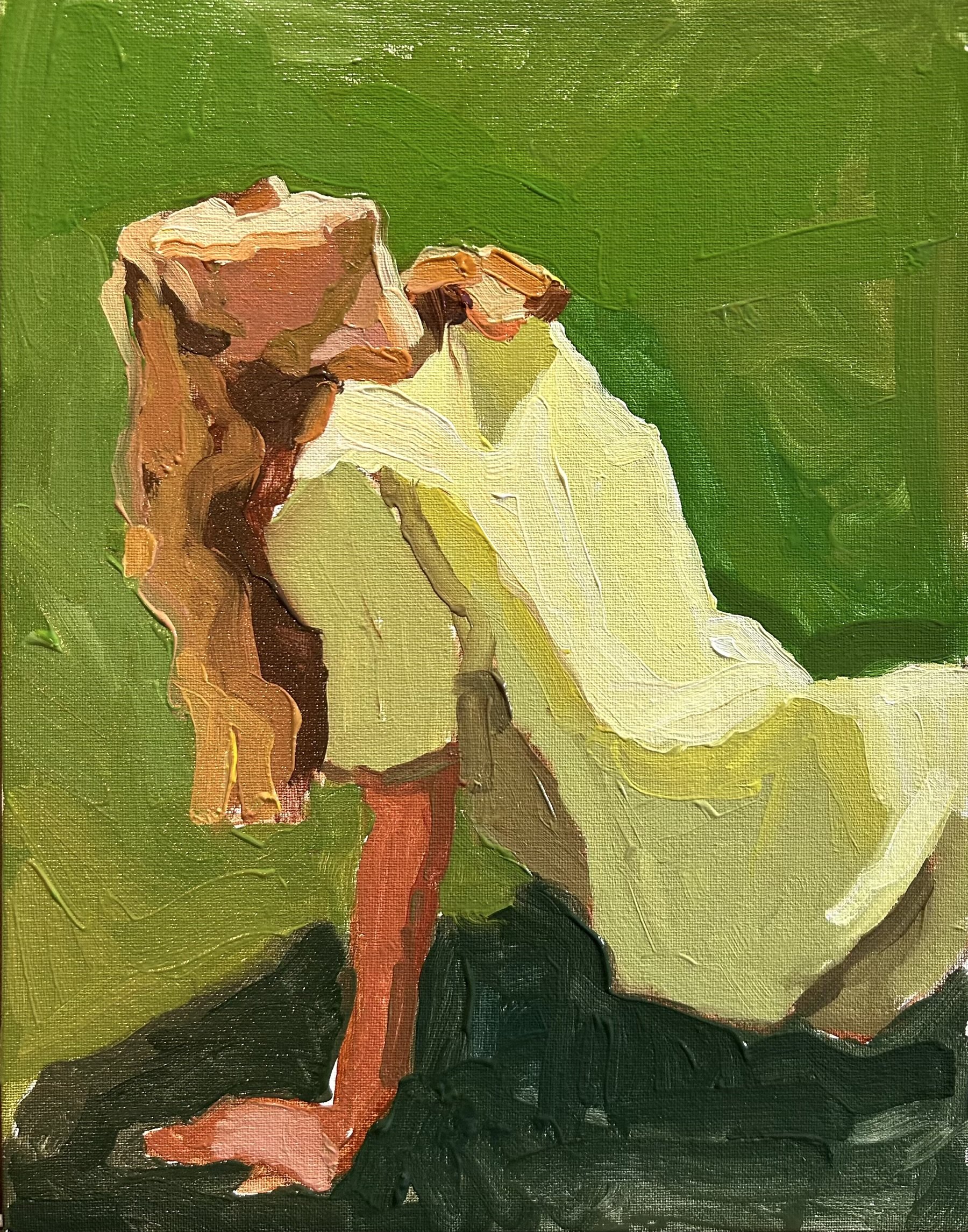 Letting go
14 x 11 in acrylic on canvas board
$350