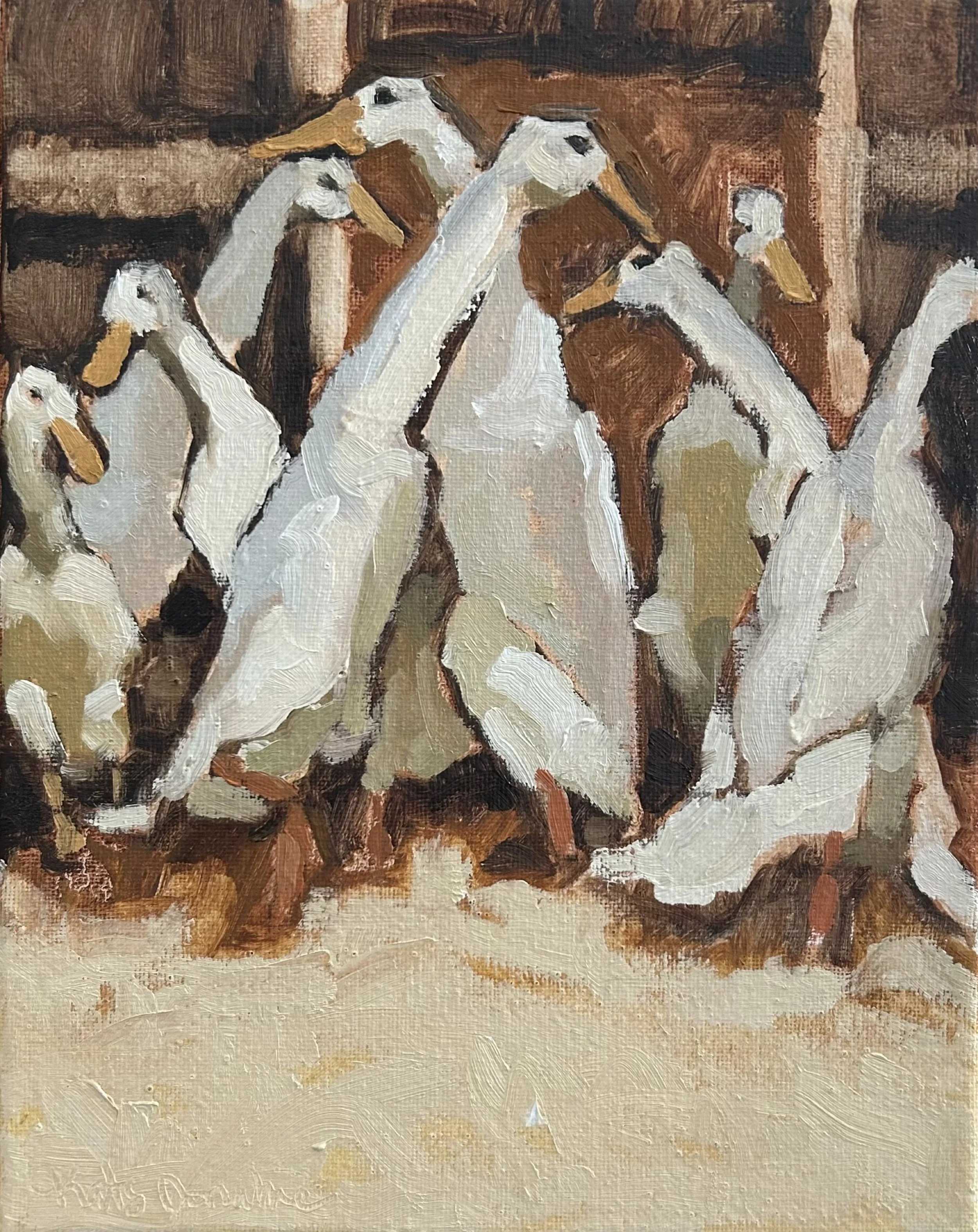 Love one another
10 x 8 in oil on canvas
$225