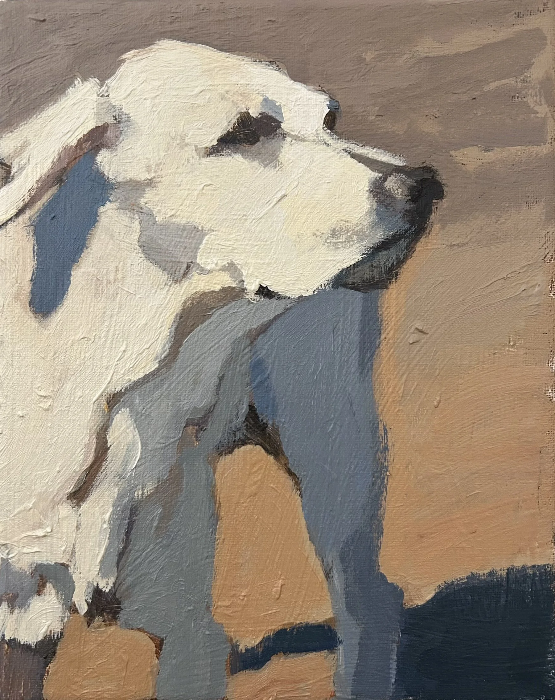 Nose to the wind
10 x 8 in acrylic on canvas
$225