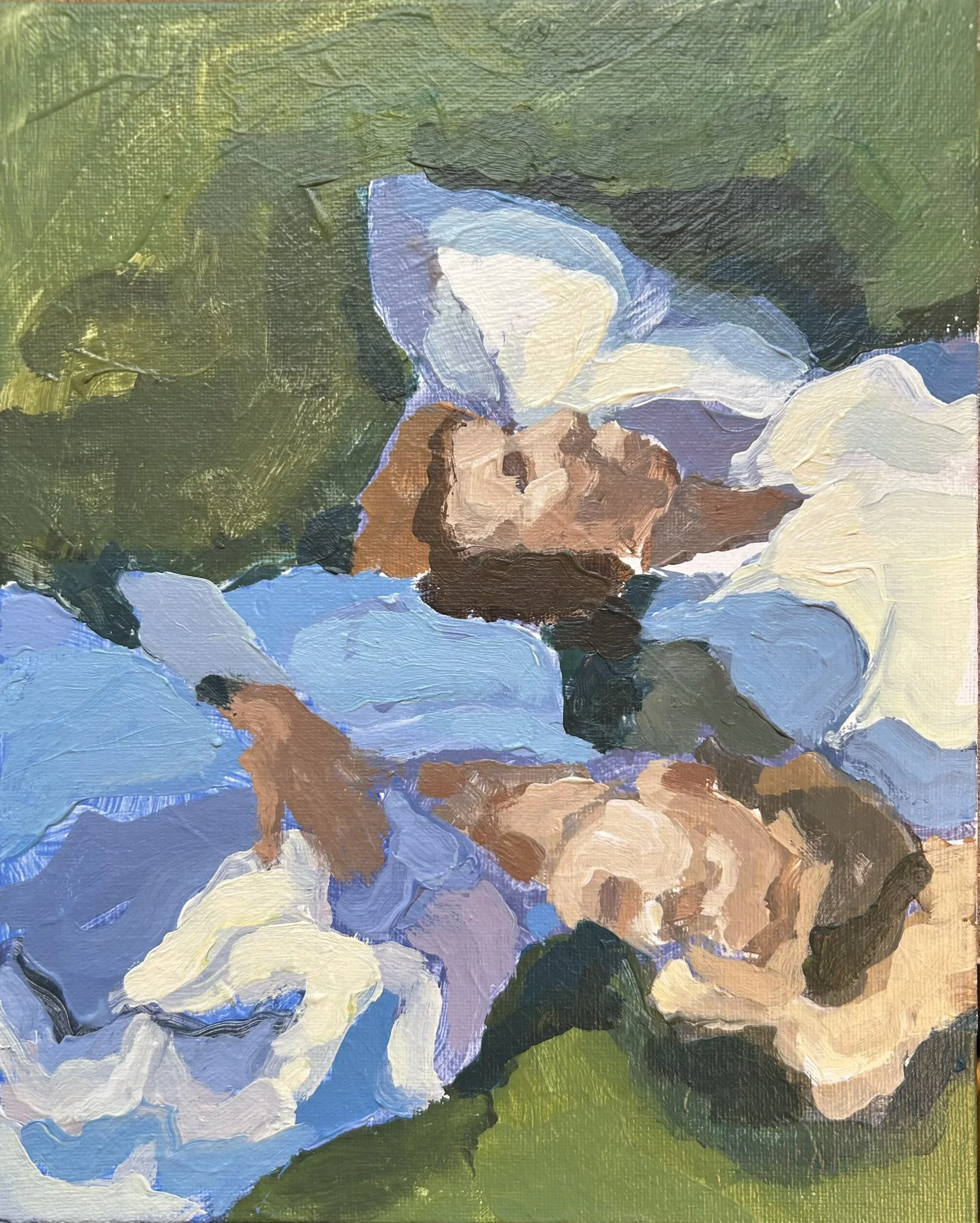 Beside each other
10 x 8 in Acrylic on canvas panel
$225