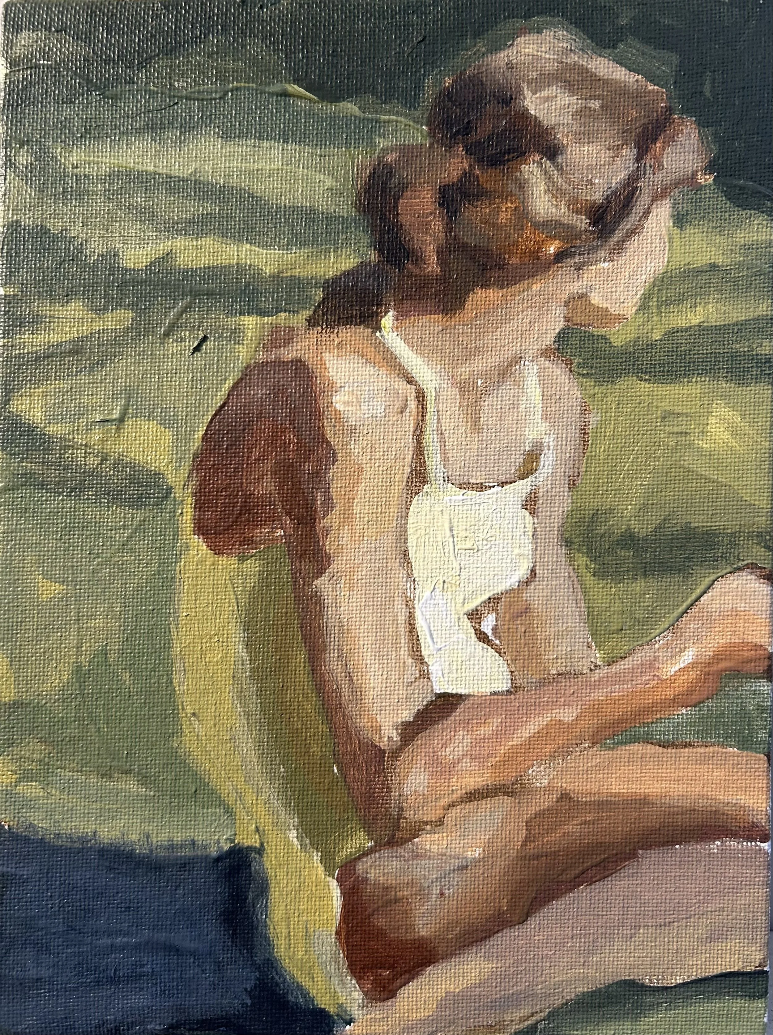 Lost in thought
8 x 6 in Acrylic on canvas board
$185