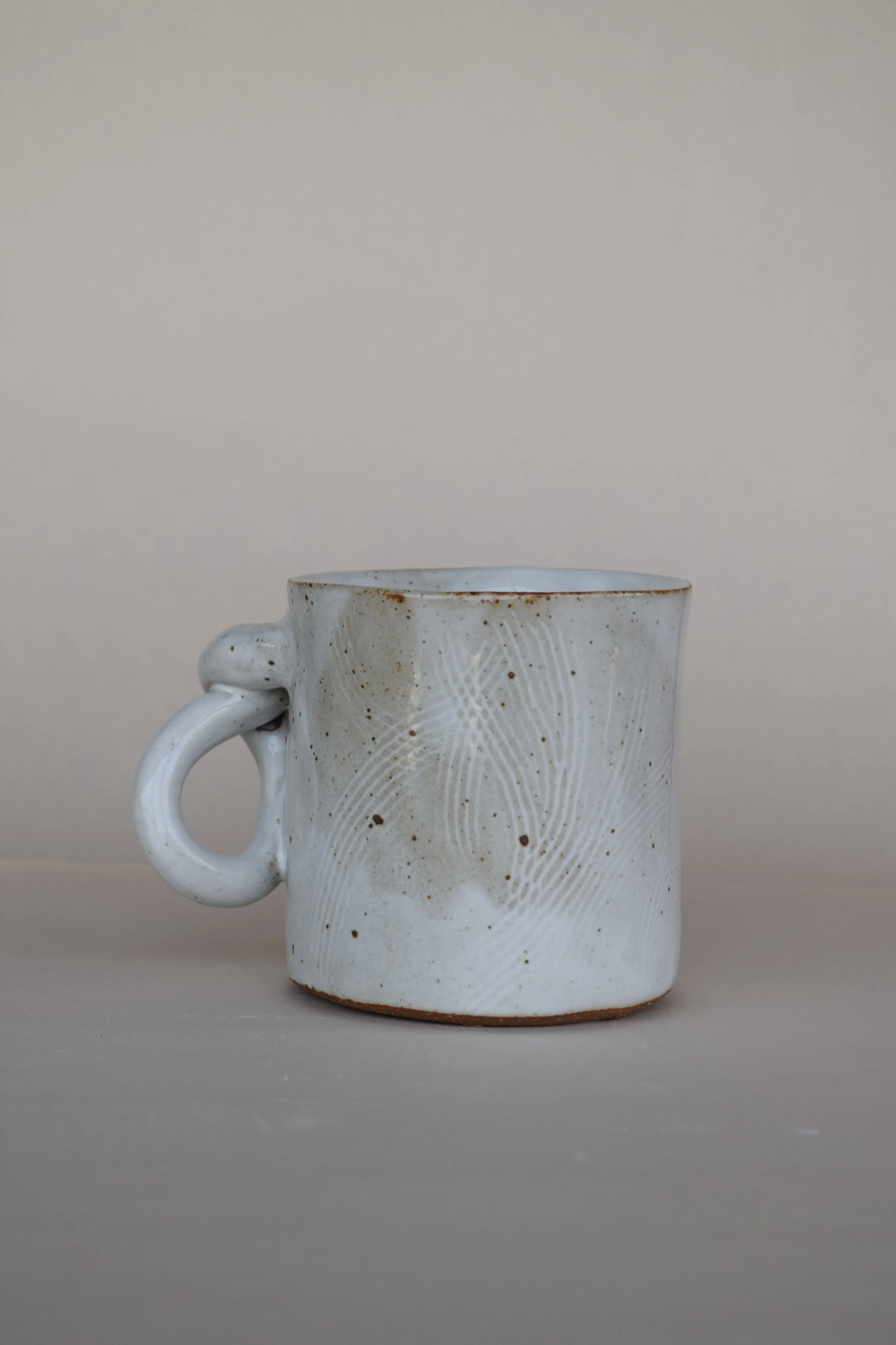Cursive Mug - Milk