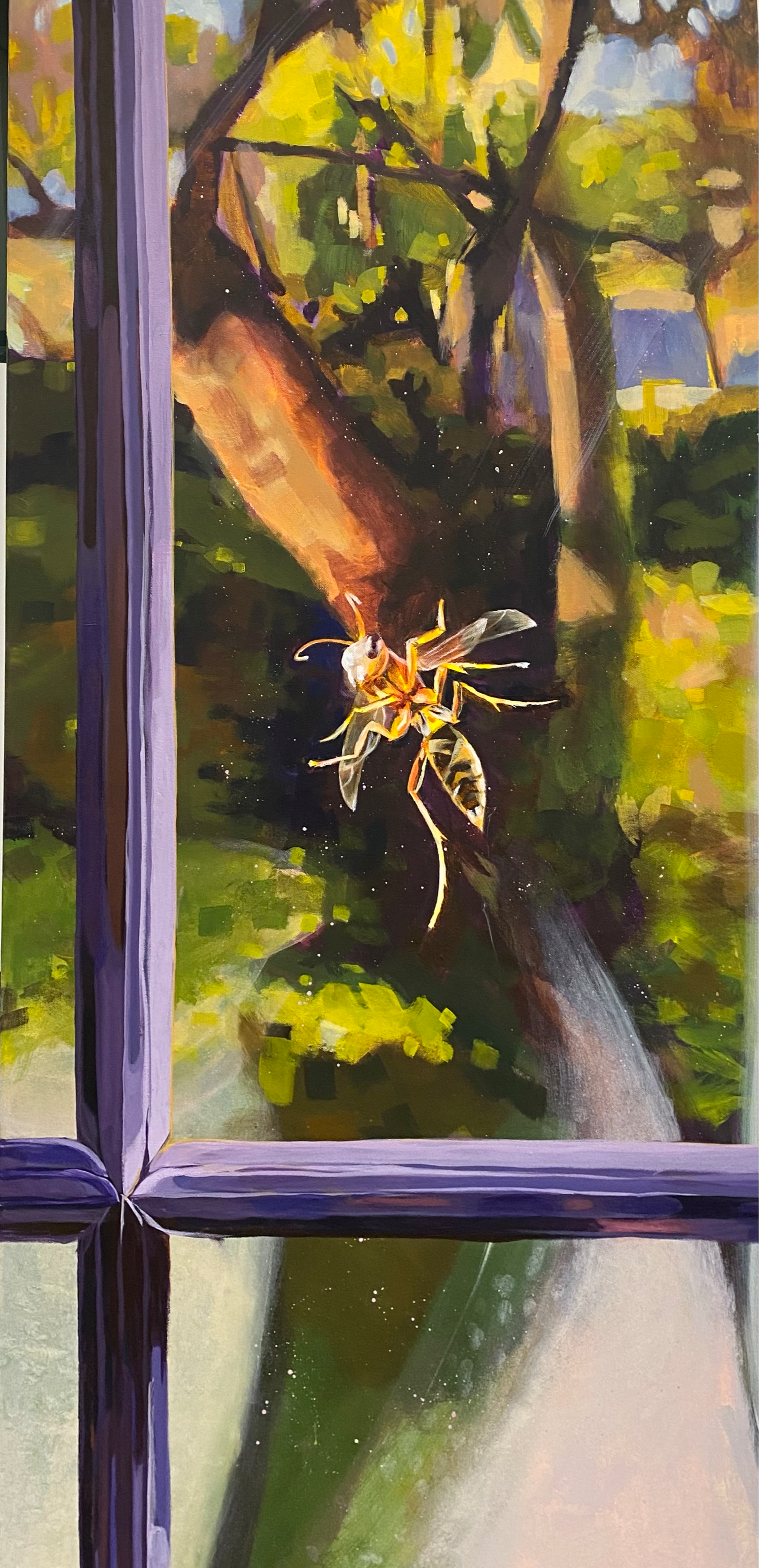 "W.A.S.P."
48in x 24in
Acrylic on Canvas