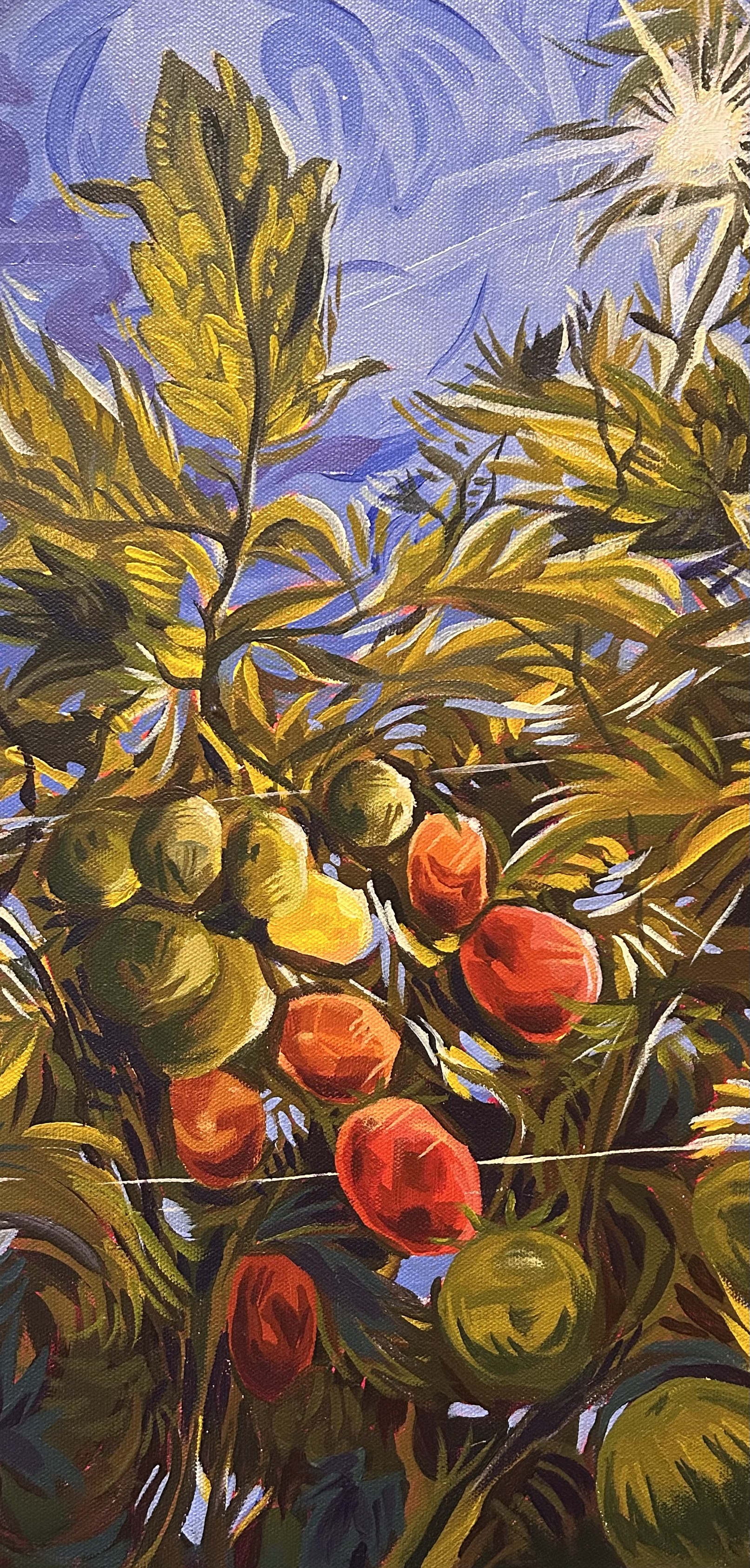 "Fable Grown"
10in x 20in
Acrylic on Canvas