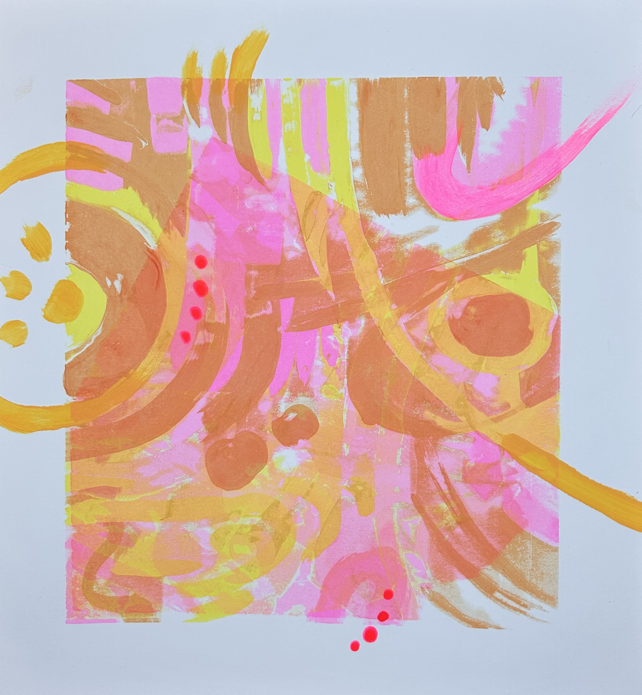 "Lesbian 2"
9in x 9in
Silkscreen Print