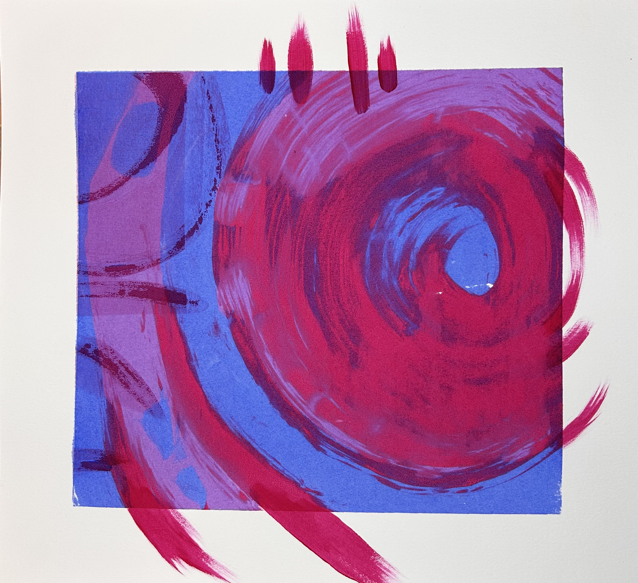"Bisexual 1"
9in x 9in
Silkscreen Print
