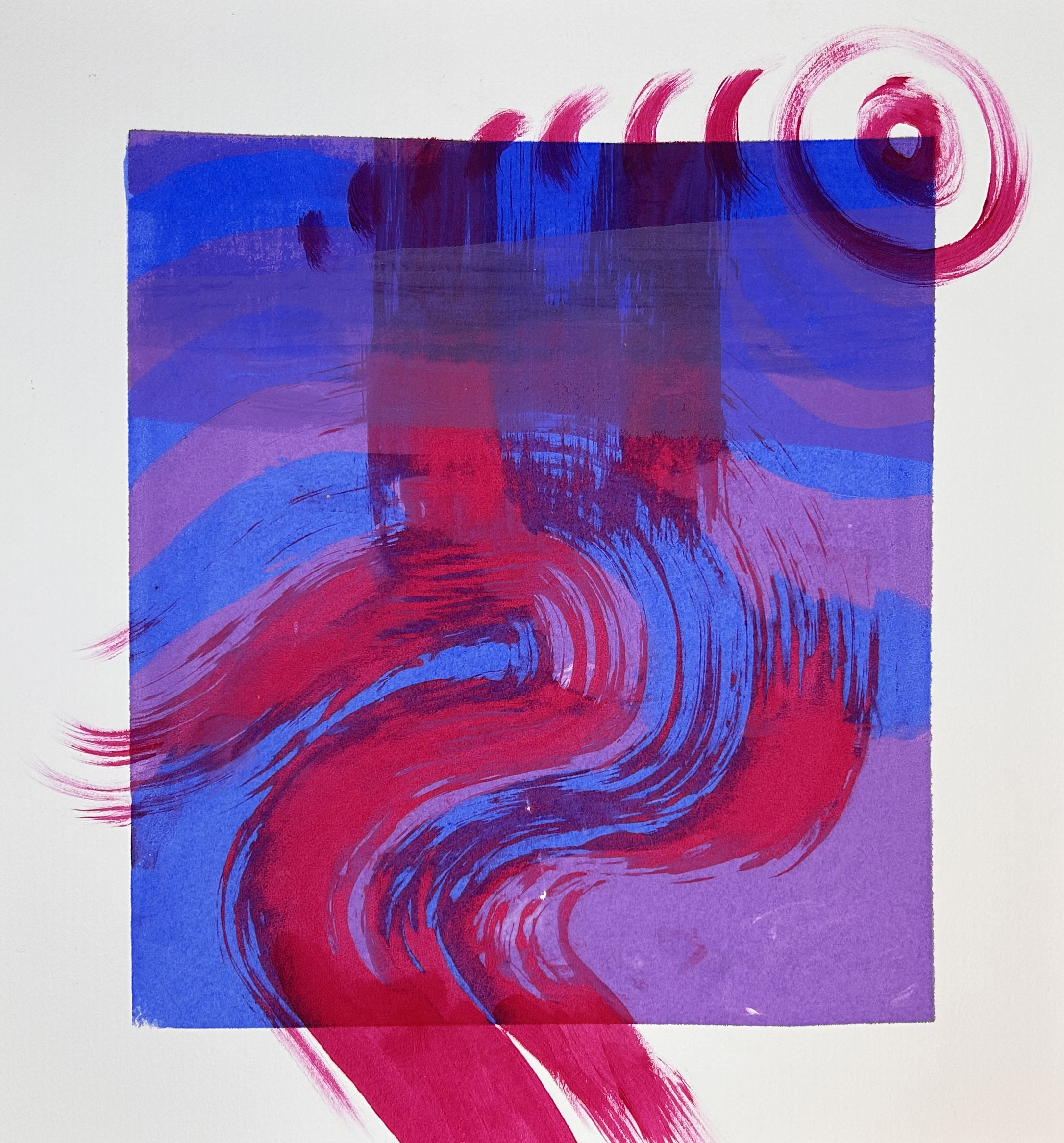 "Bisexual 2"
9in x 9in
Silkscreen Print