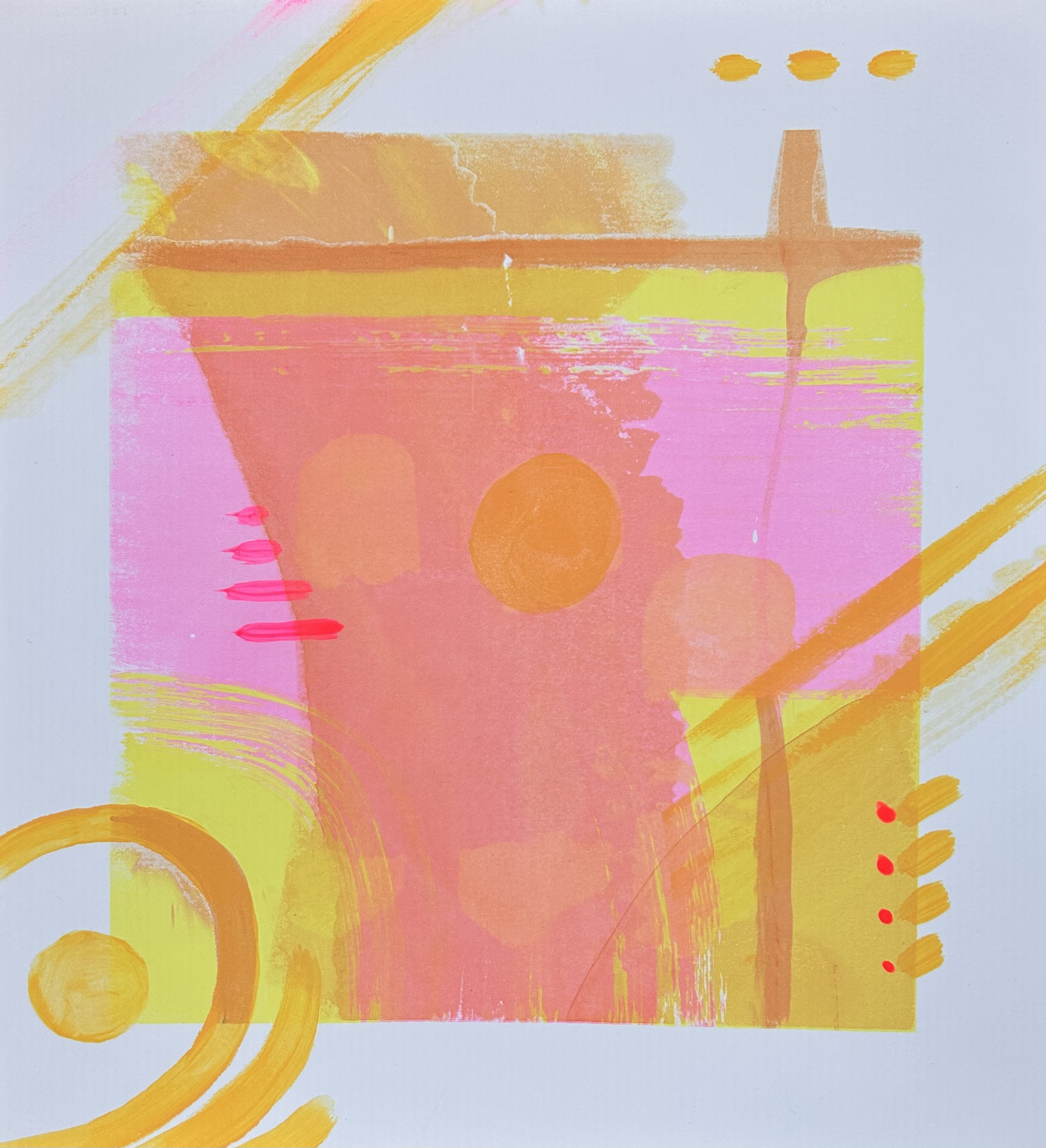 "Lesbian 1"
9in x 9in
Silkscreen print