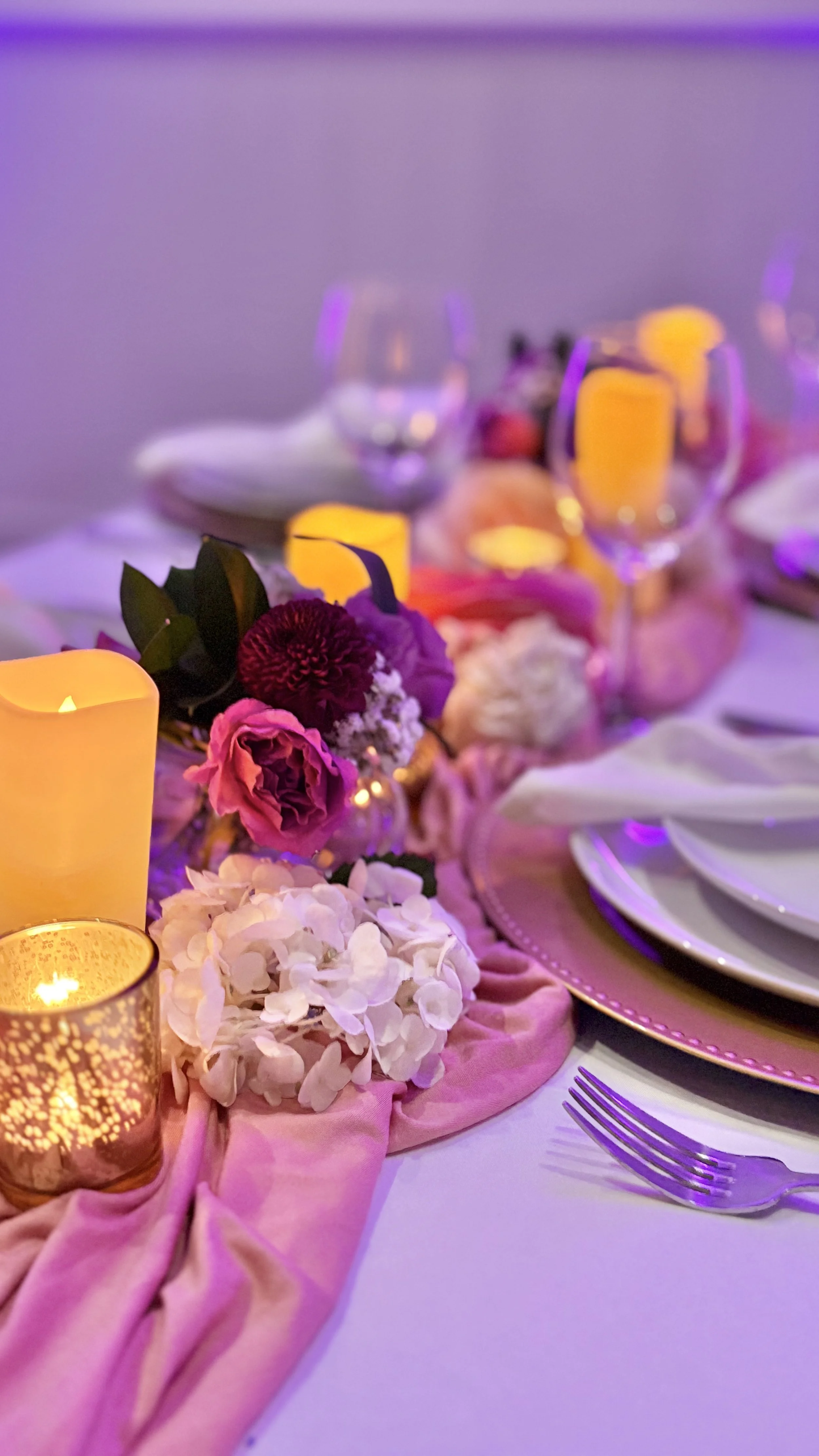 tablescape dinner