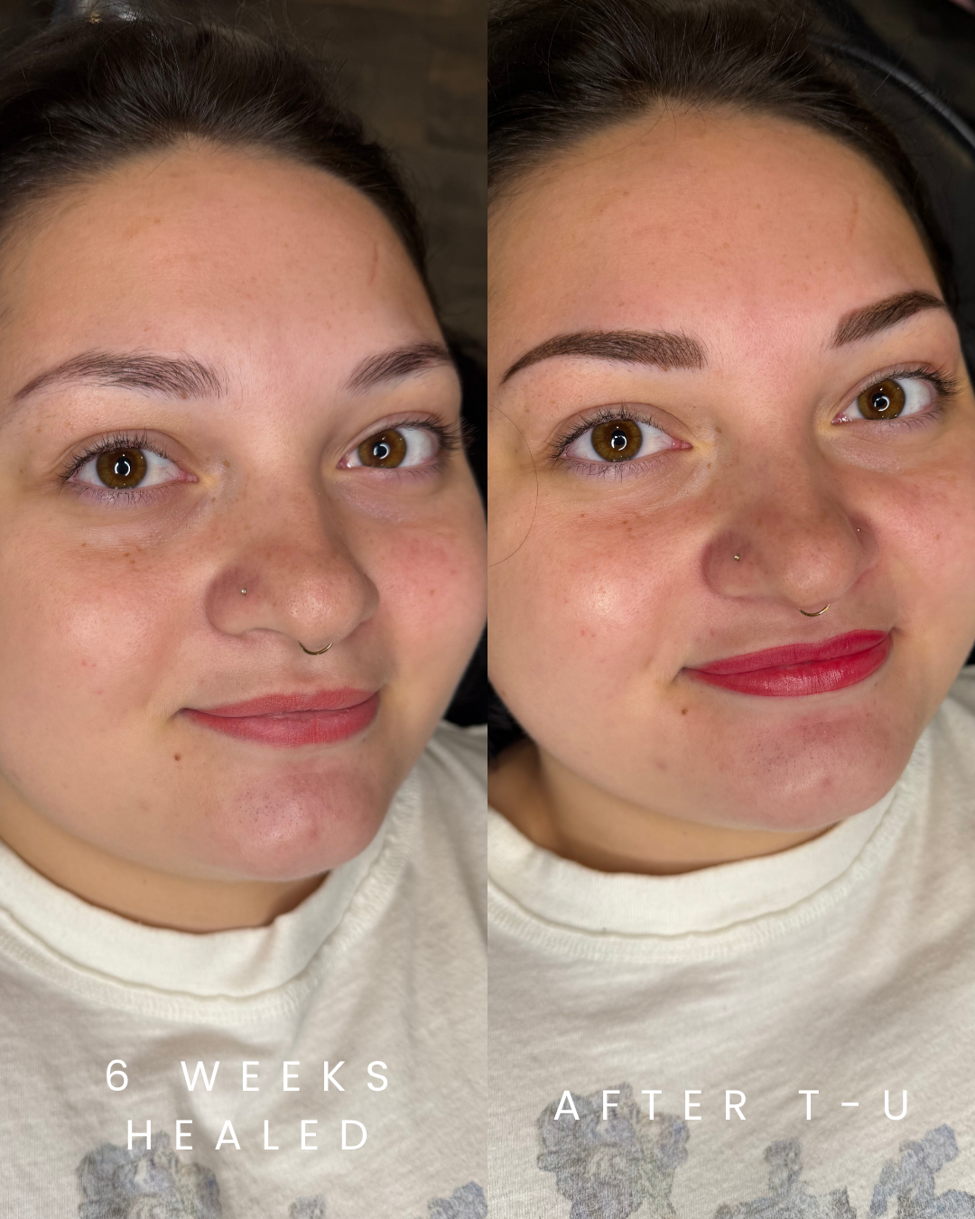Powder brows
Powder brow transformation
Powder brow permanant makeup transformation 
Tattooed makeup
Permanant makeup
Brow transformation
Amanda Cobleigh 
Aesthetic Artistry in South Jersey 



