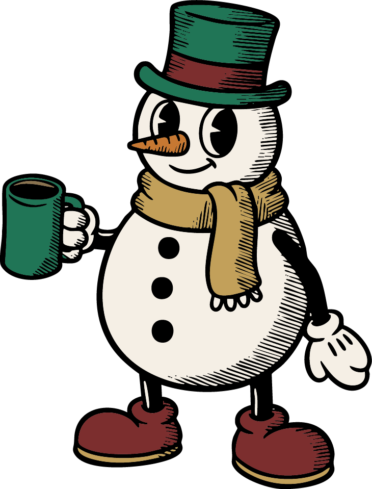 Bill Blizzard holding a mug