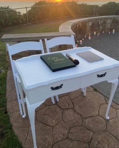 Double Drawer Signing Table