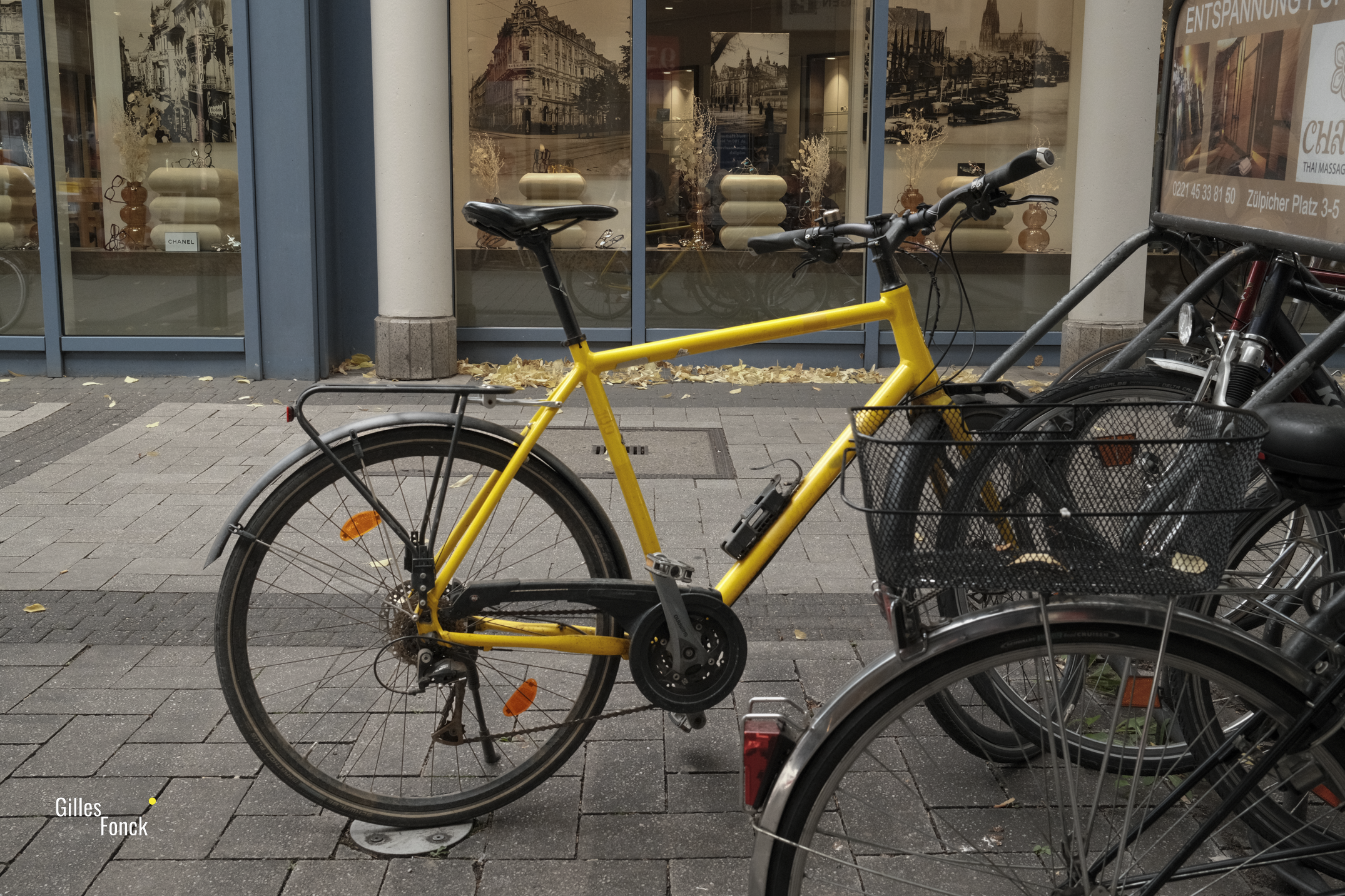 Yellow bike