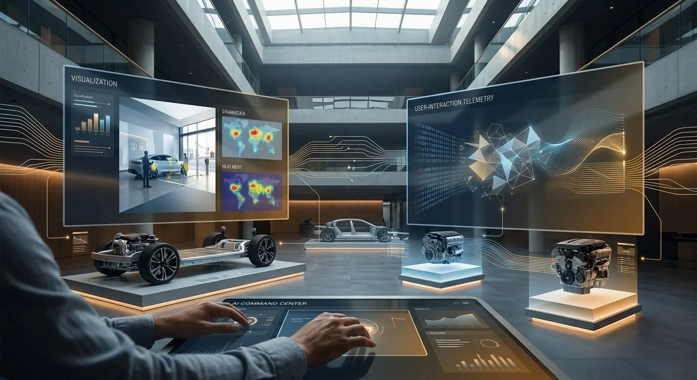 Designing Immersive Experiences with Virtual Showrooms and AI