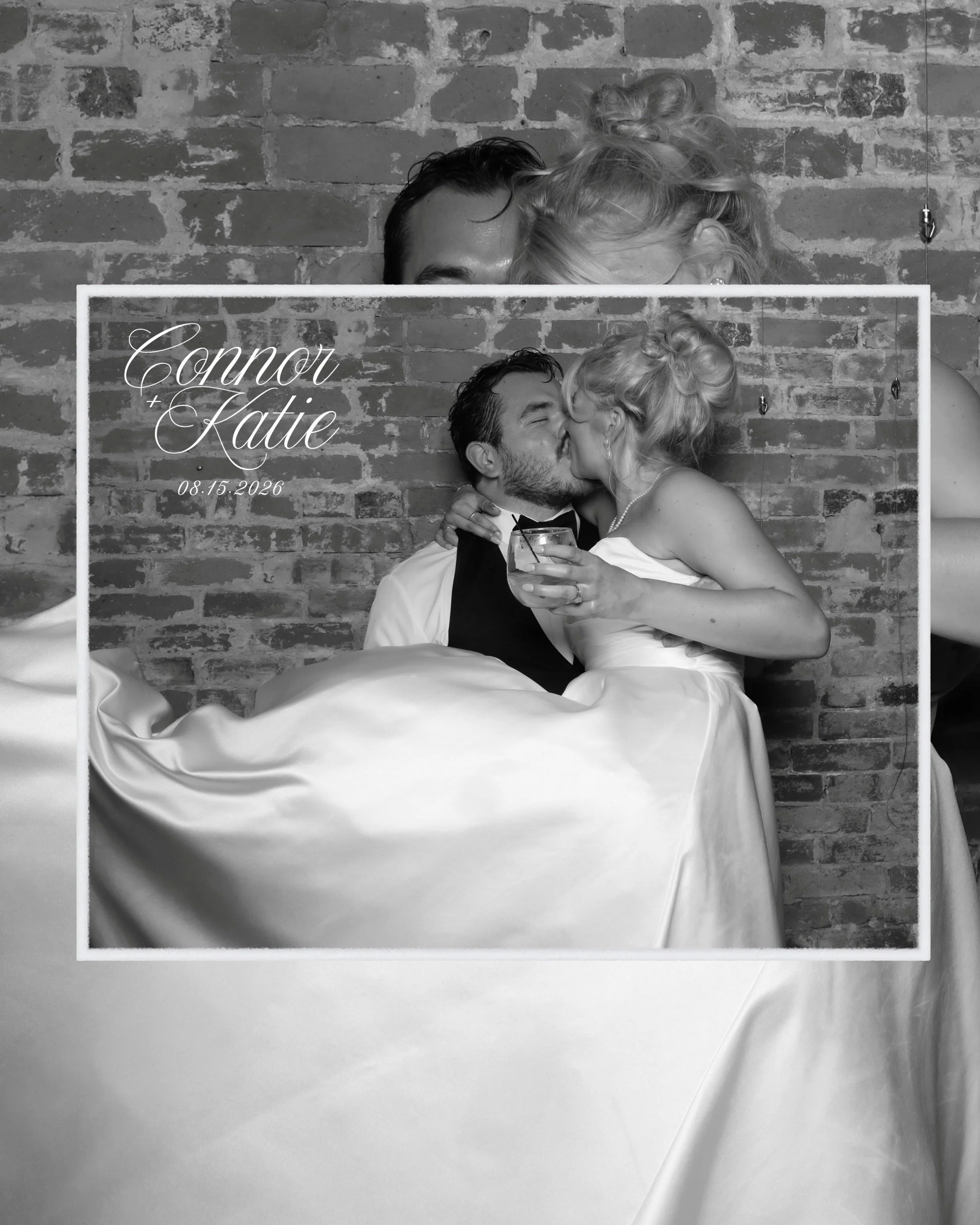 katie + connor, you were the perfect start to Booth by Brooke. thank you for letting me be a part of your day!!!

first wedding in the books 🥹🤍 
#photobooth #photoboothrental #photoboothwedding 

so!!! much!!! fun!!!!

the b&amp;w glam/brick wall c