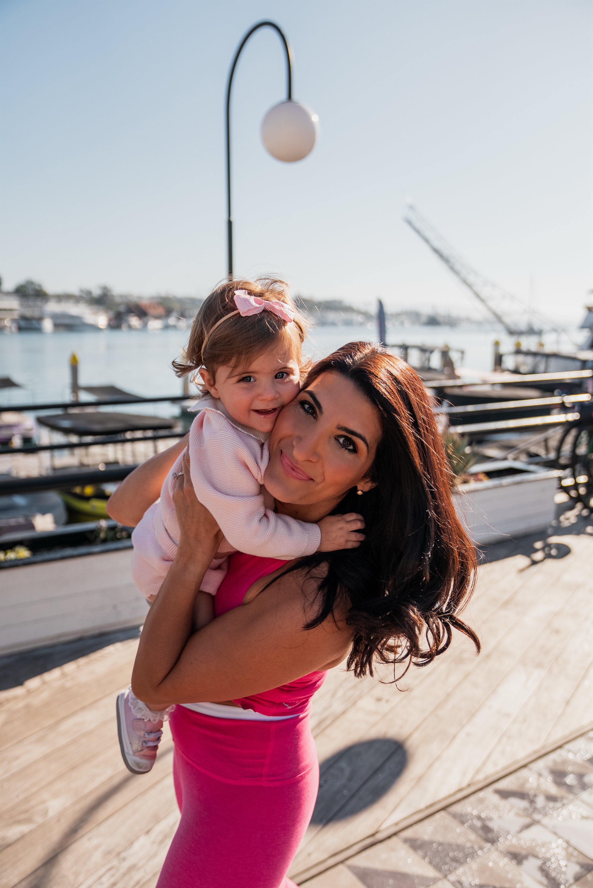 Amanda DeRemer founder of the stroller edit stroller workout workout for moms with babies and toddler ; the stroller edit workout method