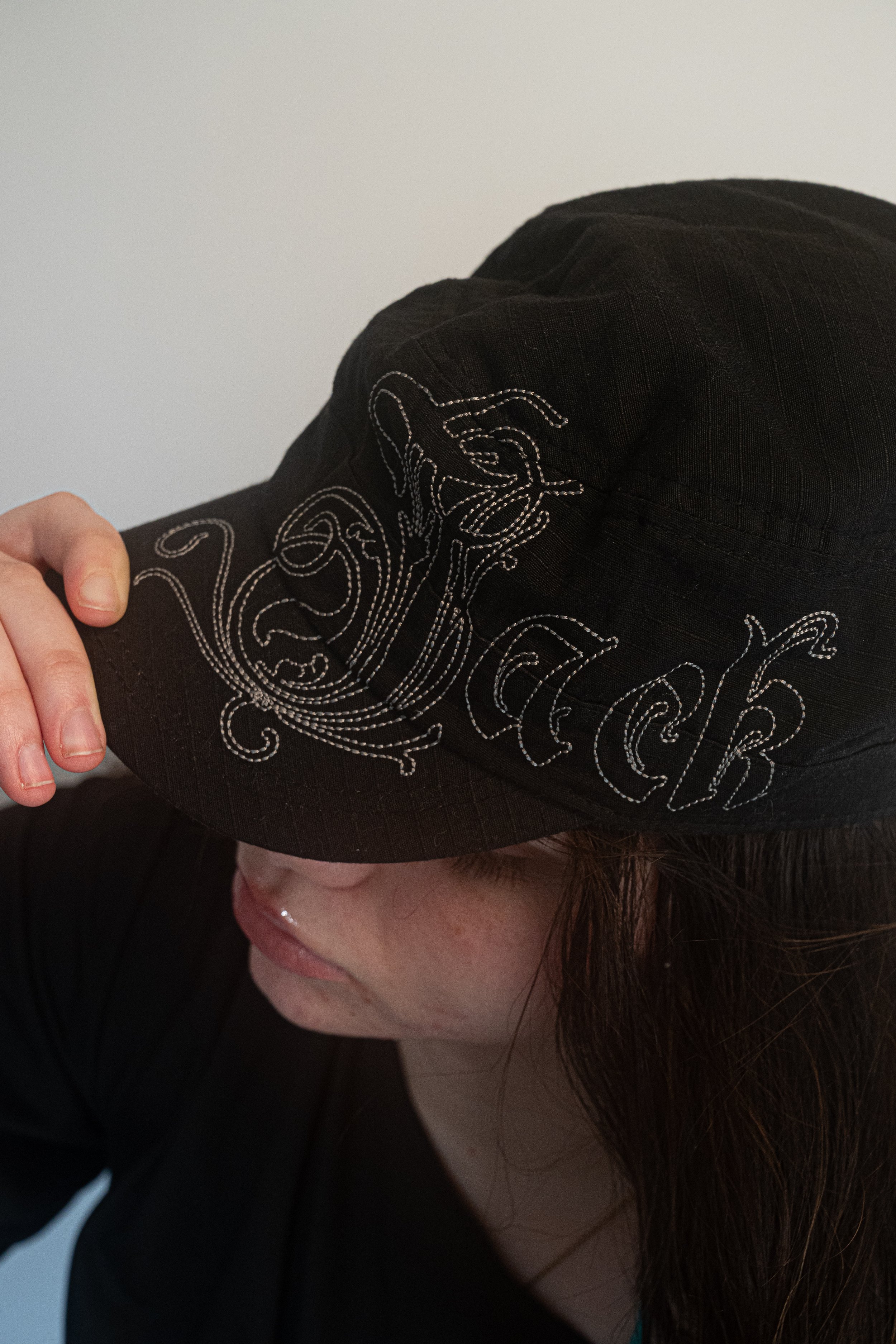 Jack nightmare before Christmas skeleton cap