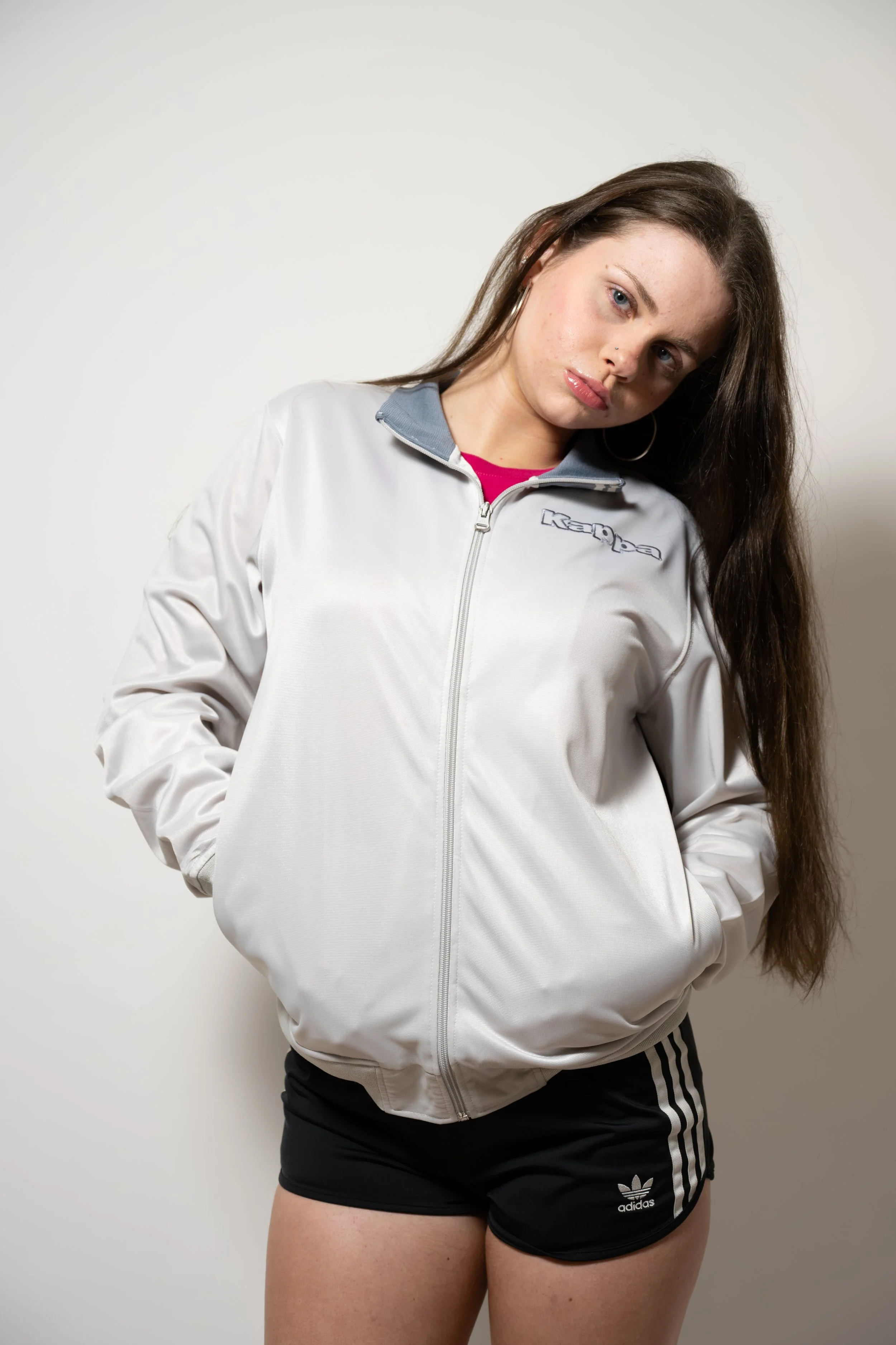 White & Navy kappa