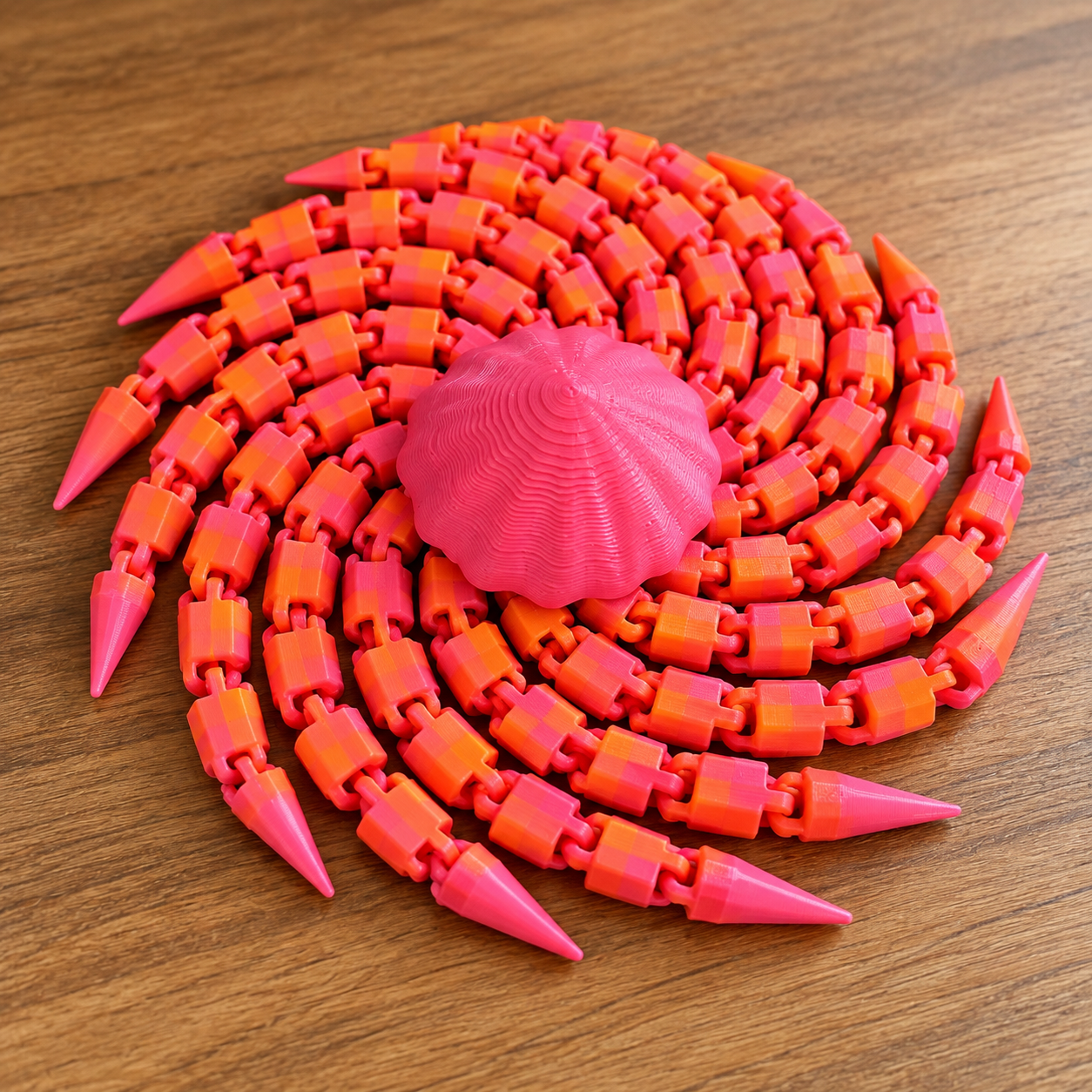 Neonroze Jellyfish Fidget op Hout.png