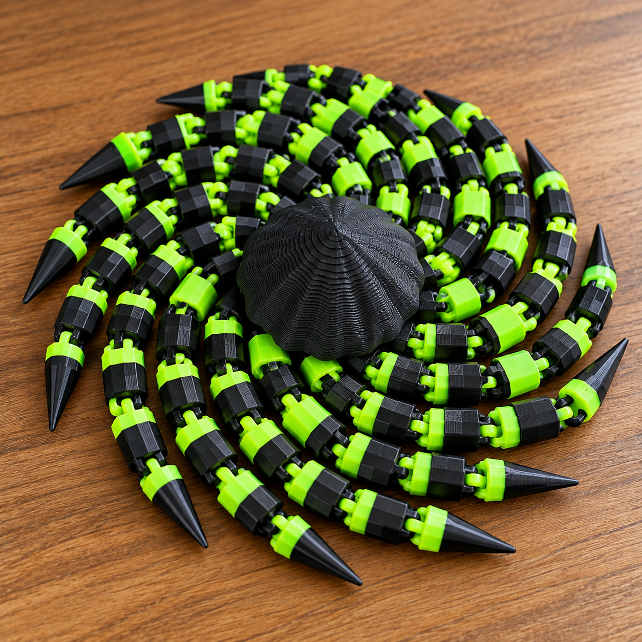 Neongroene spiraal met punten.png