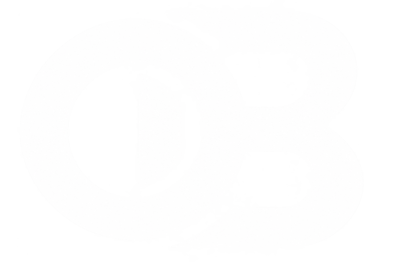 A large white number 3 with thick outlines on a light background