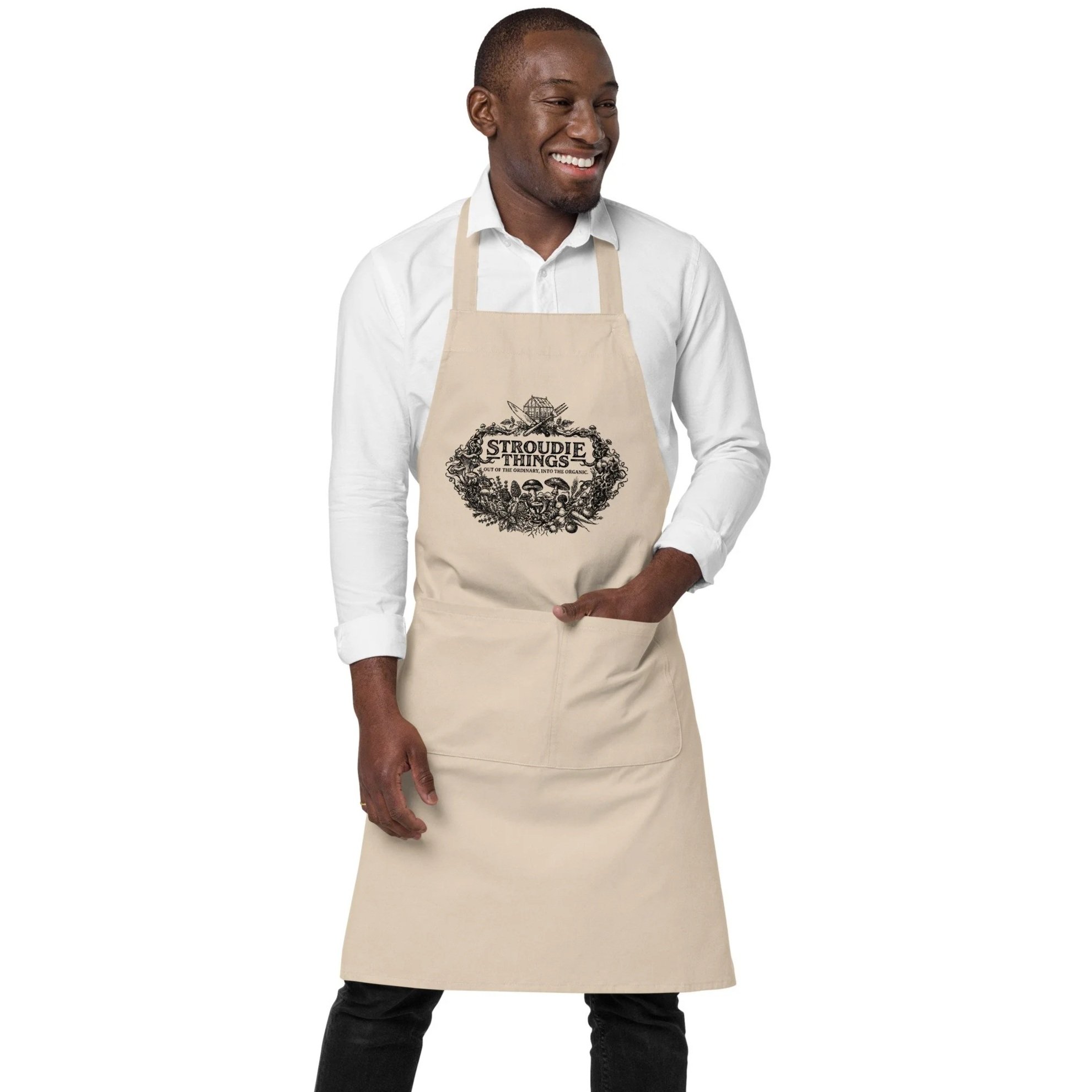Stroudie Things 'Out of the Ordinary, Into the Organic' Kitchen Apron